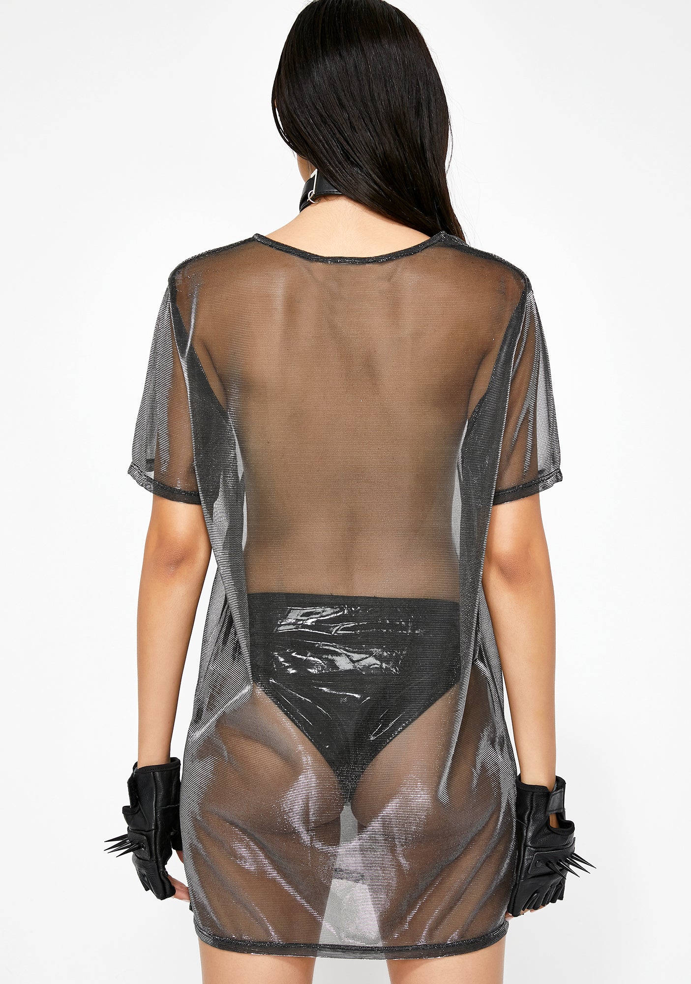 After Midnight Sheer Dress - Image 4