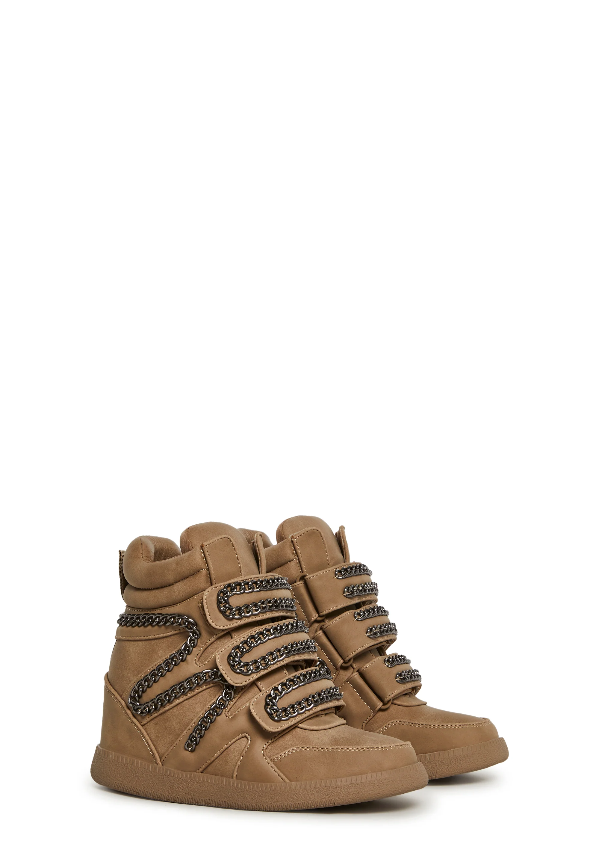 Ambient Wedge Sneakers With Chain - Image 3