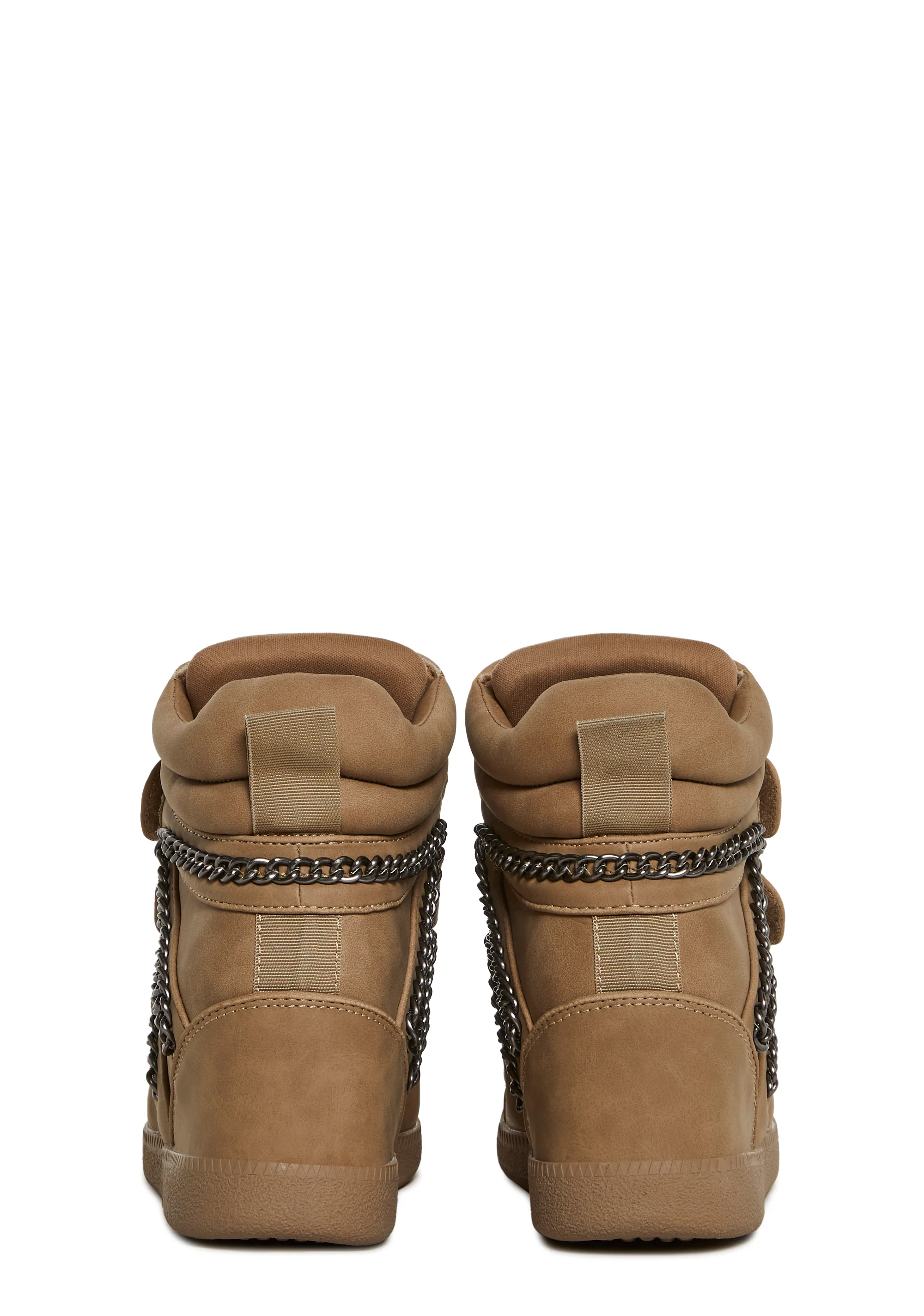Ambient Wedge Sneakers With Chain - Image 4