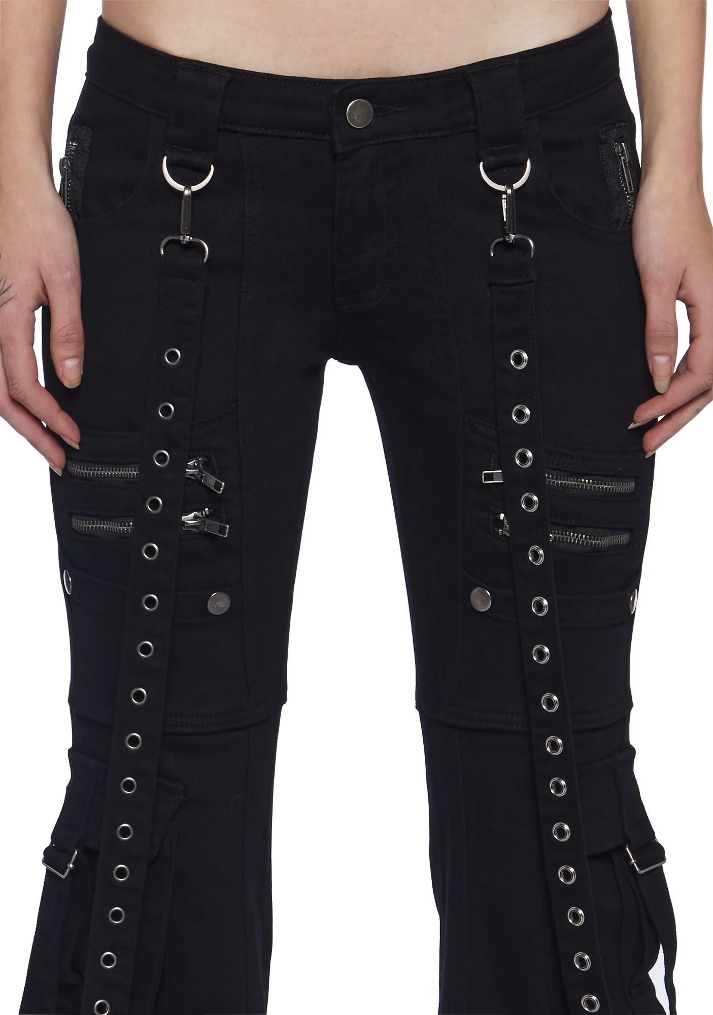 Aurora Cargo Jeans - Black - Image 5