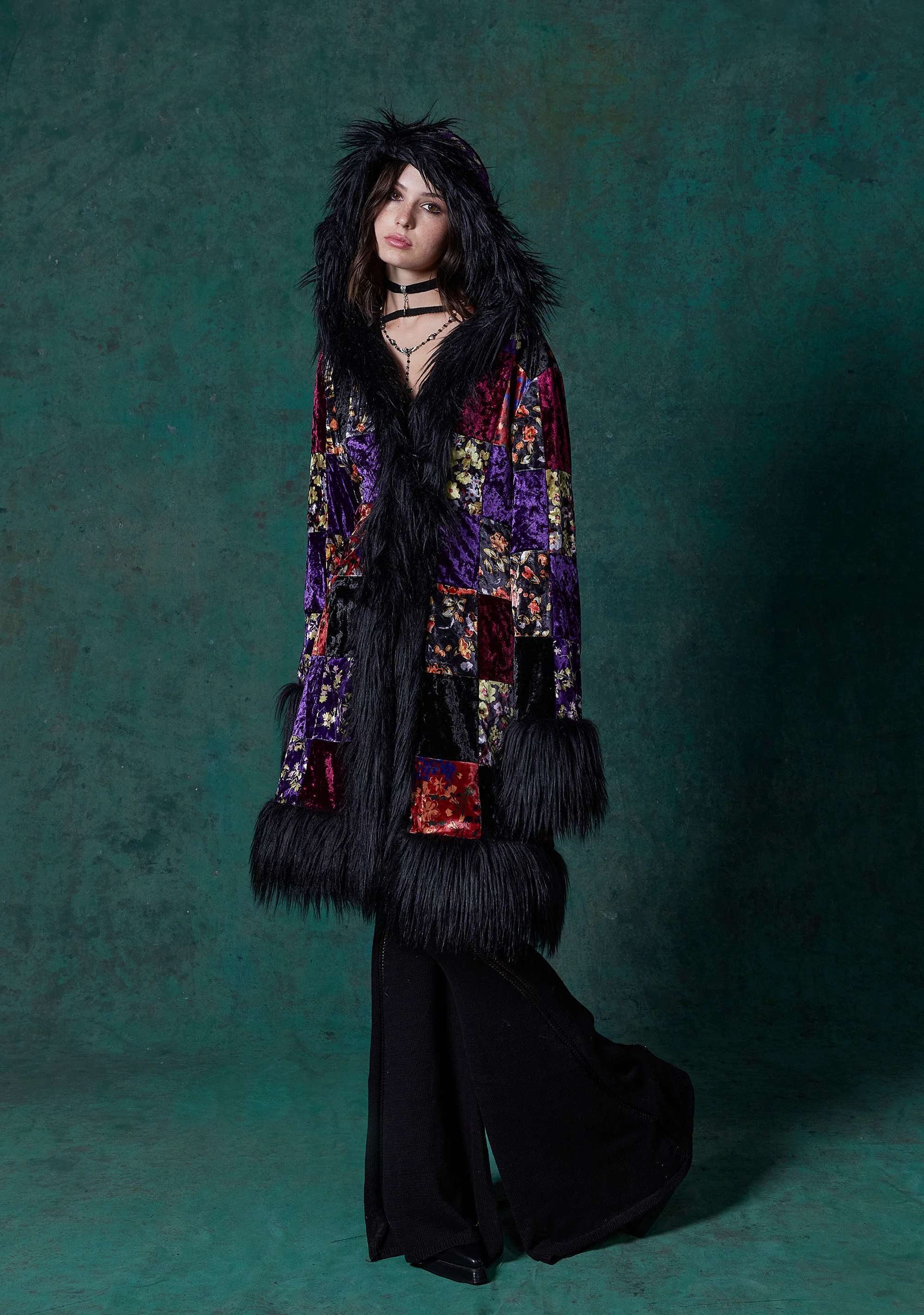 Bold Love Velvet Coat - Image 7