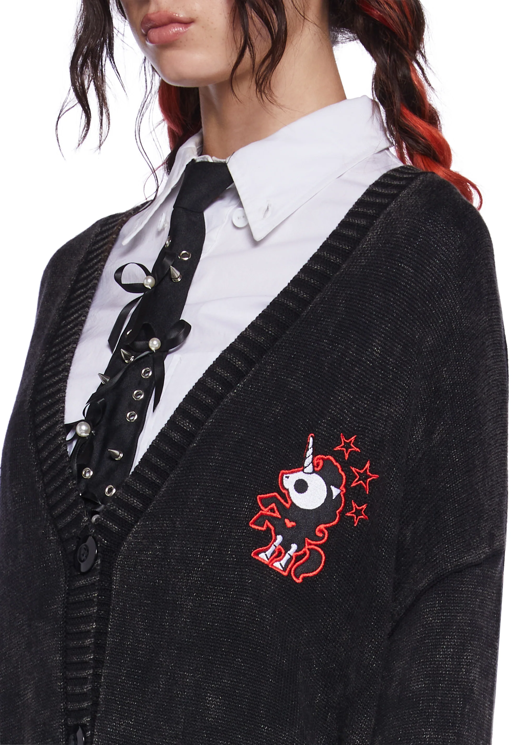 Bonita Distressed Cardigan - Image 5