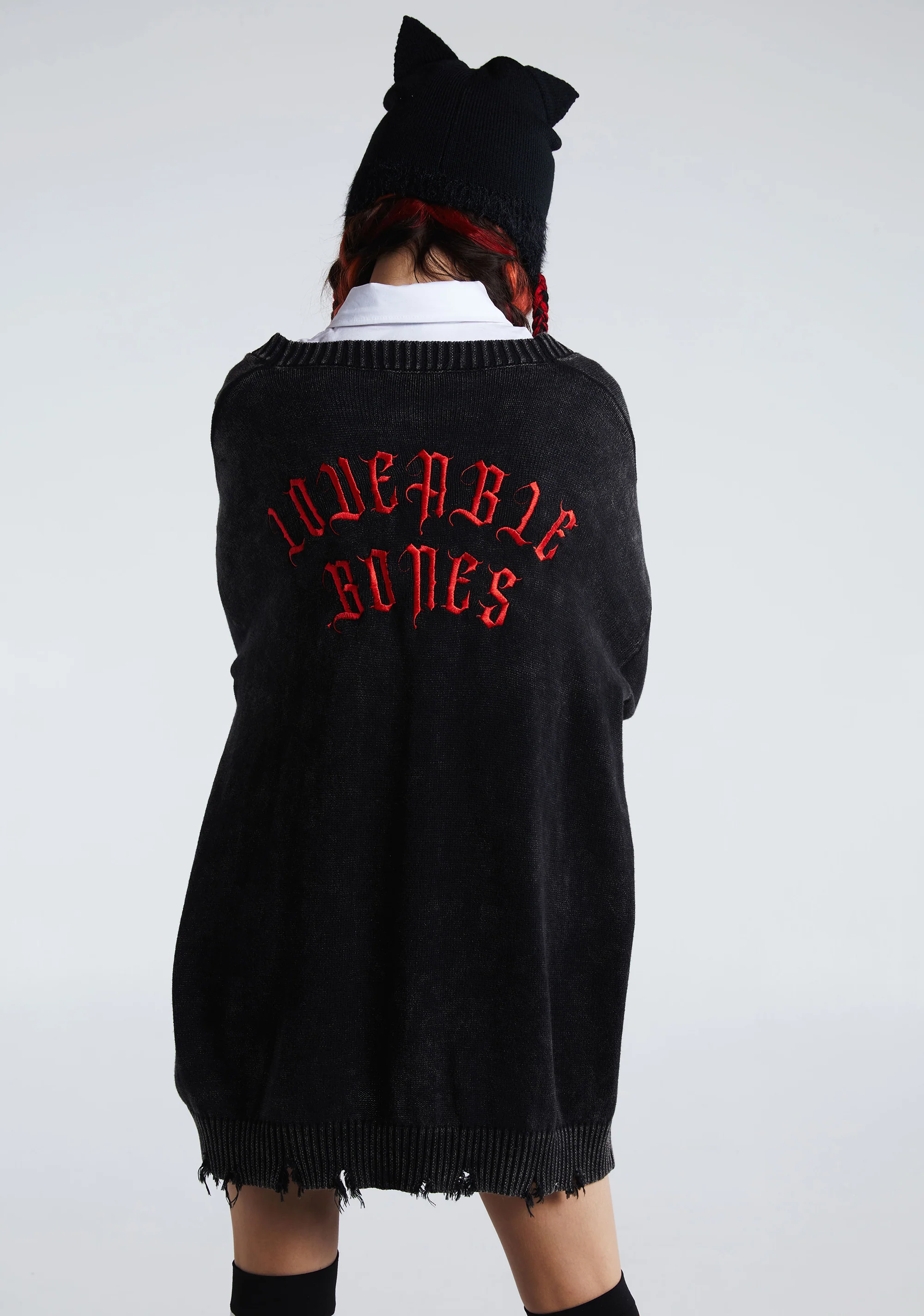 Bonita Distressed Cardigan - Image 9