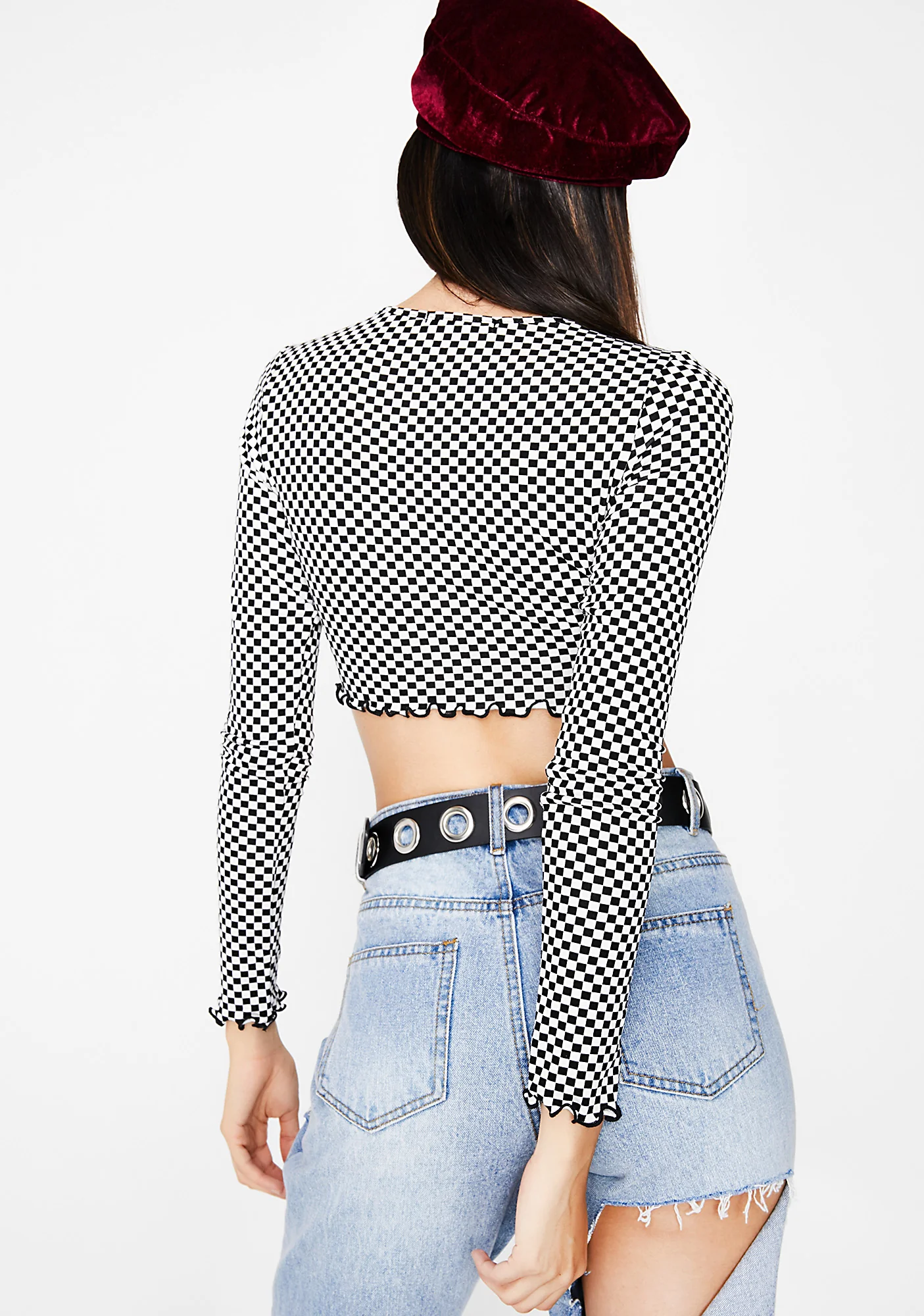 Chex In Motion Crop Top - Image 4