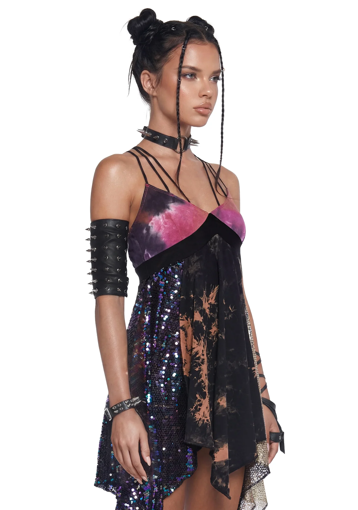 Clear Curiosity Handkerchief Dress - Image 3