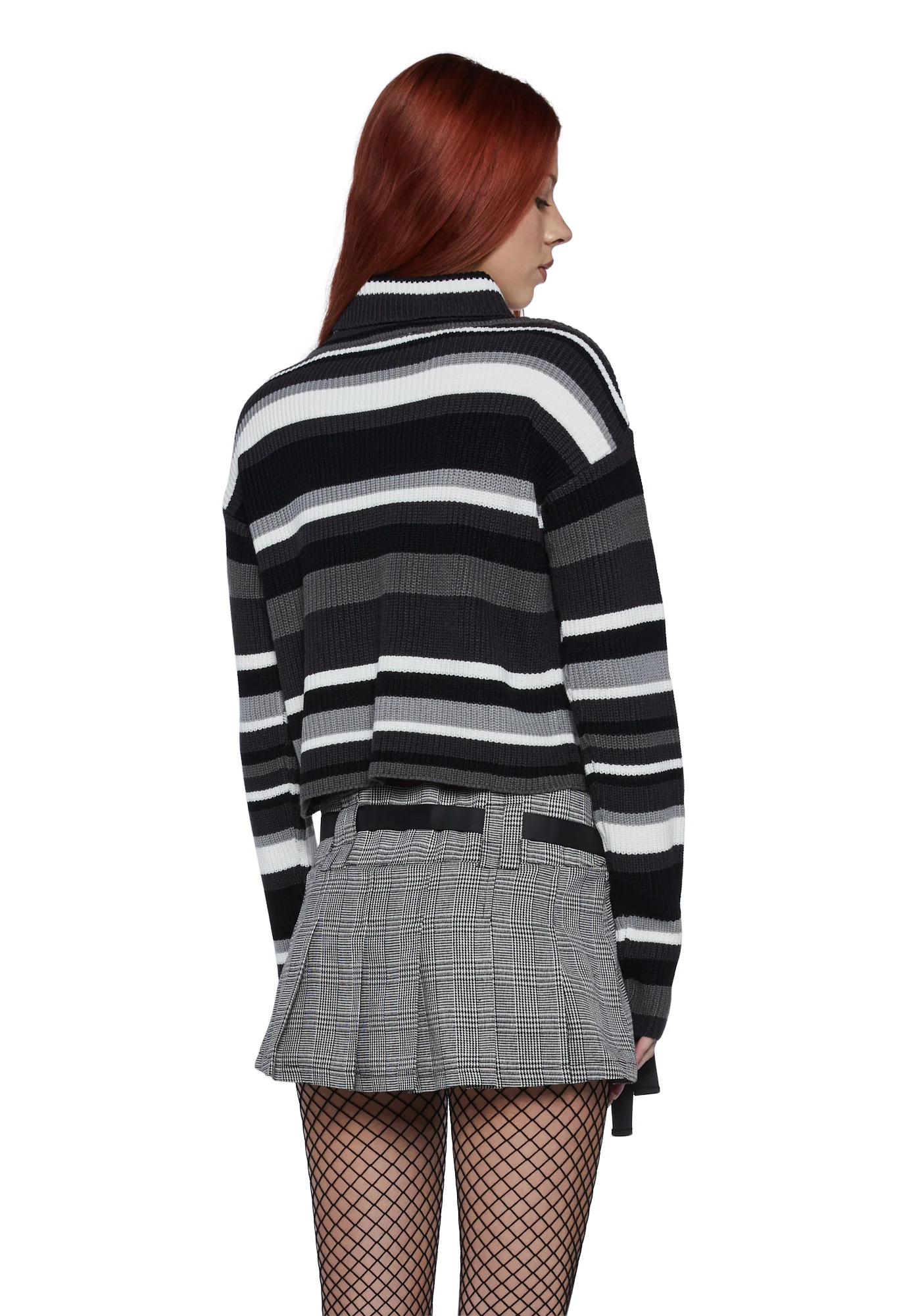 Cool Breeze Turtleneck Sweater- Black - Image 4