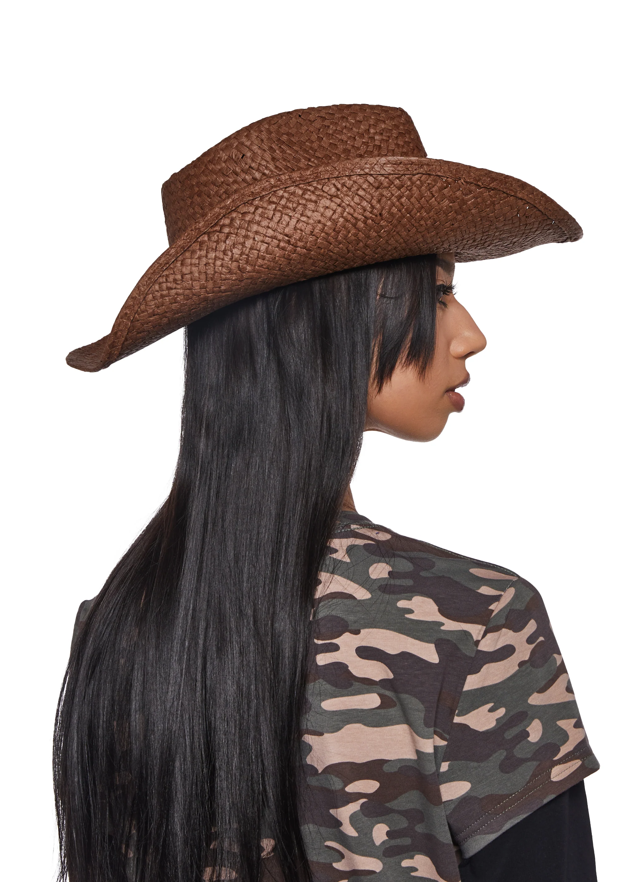Von Dutch Cowboy Hat - Brown - Image 3