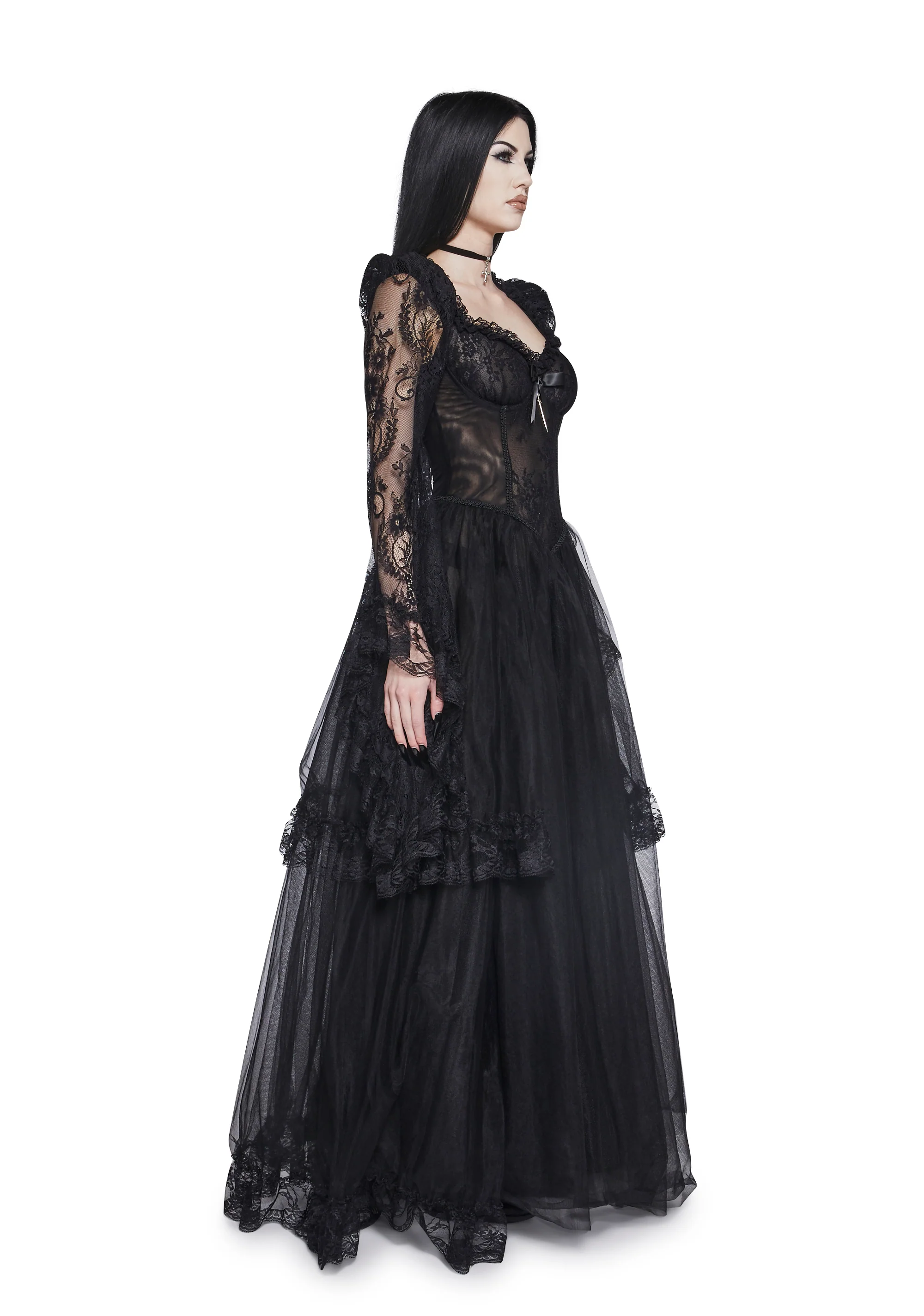 Dance With Death Lace Dress - Image 3