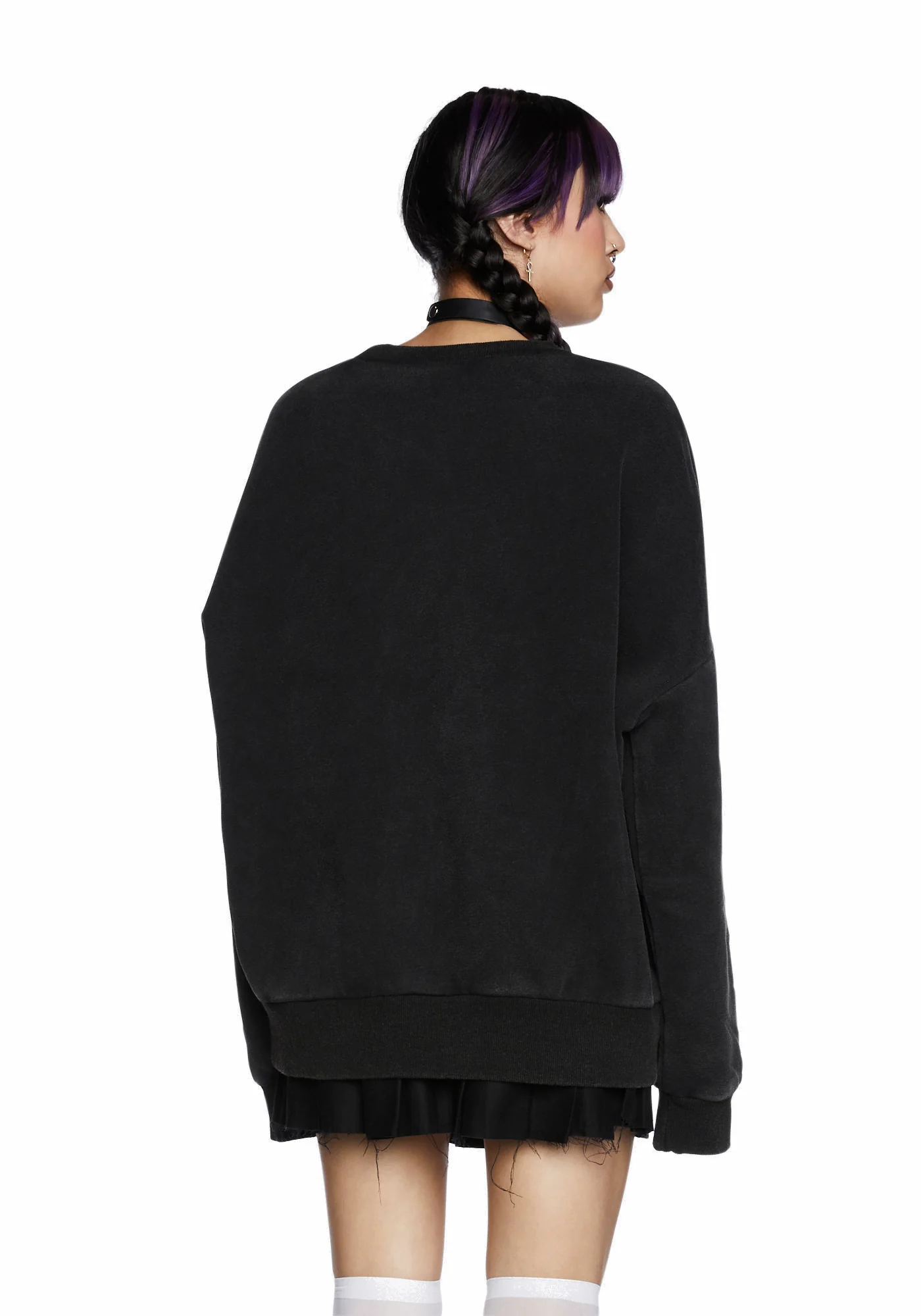 Distressed Soul Oversized Sweatshirt - Image 4