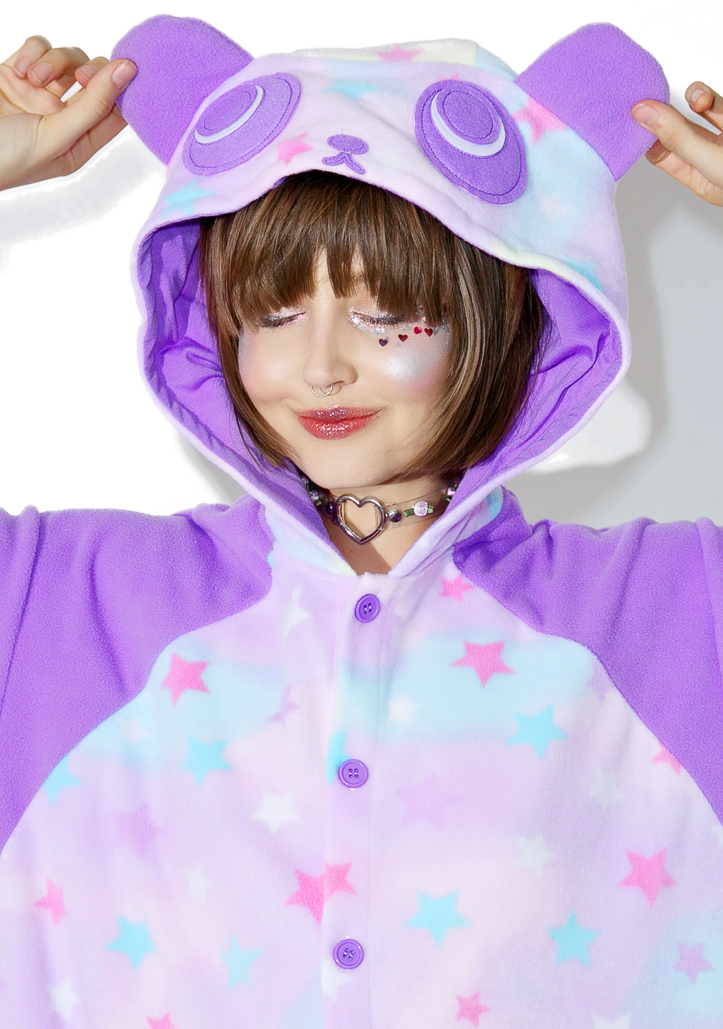 Dreamin' Pastel Panda Kigurumi - Image 3