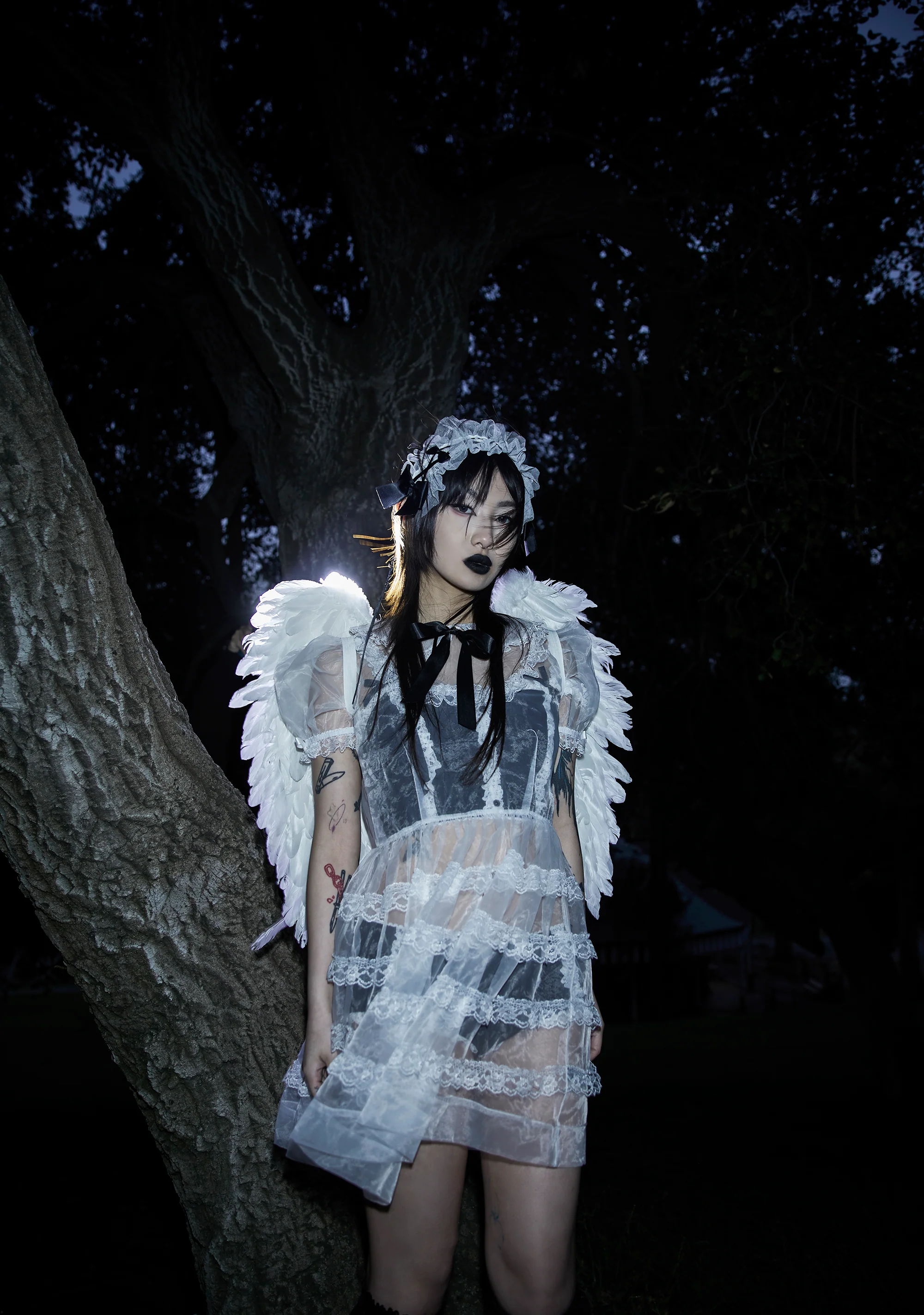 Elegant Frills Babydoll Dress - Image 6