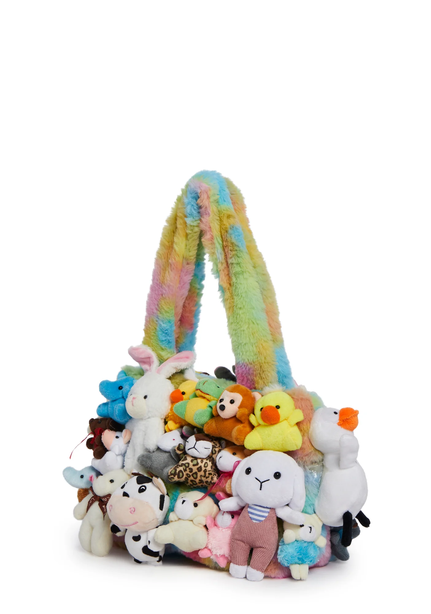 Fun N' Games Plush Tote - Tie Dye - Image 4
