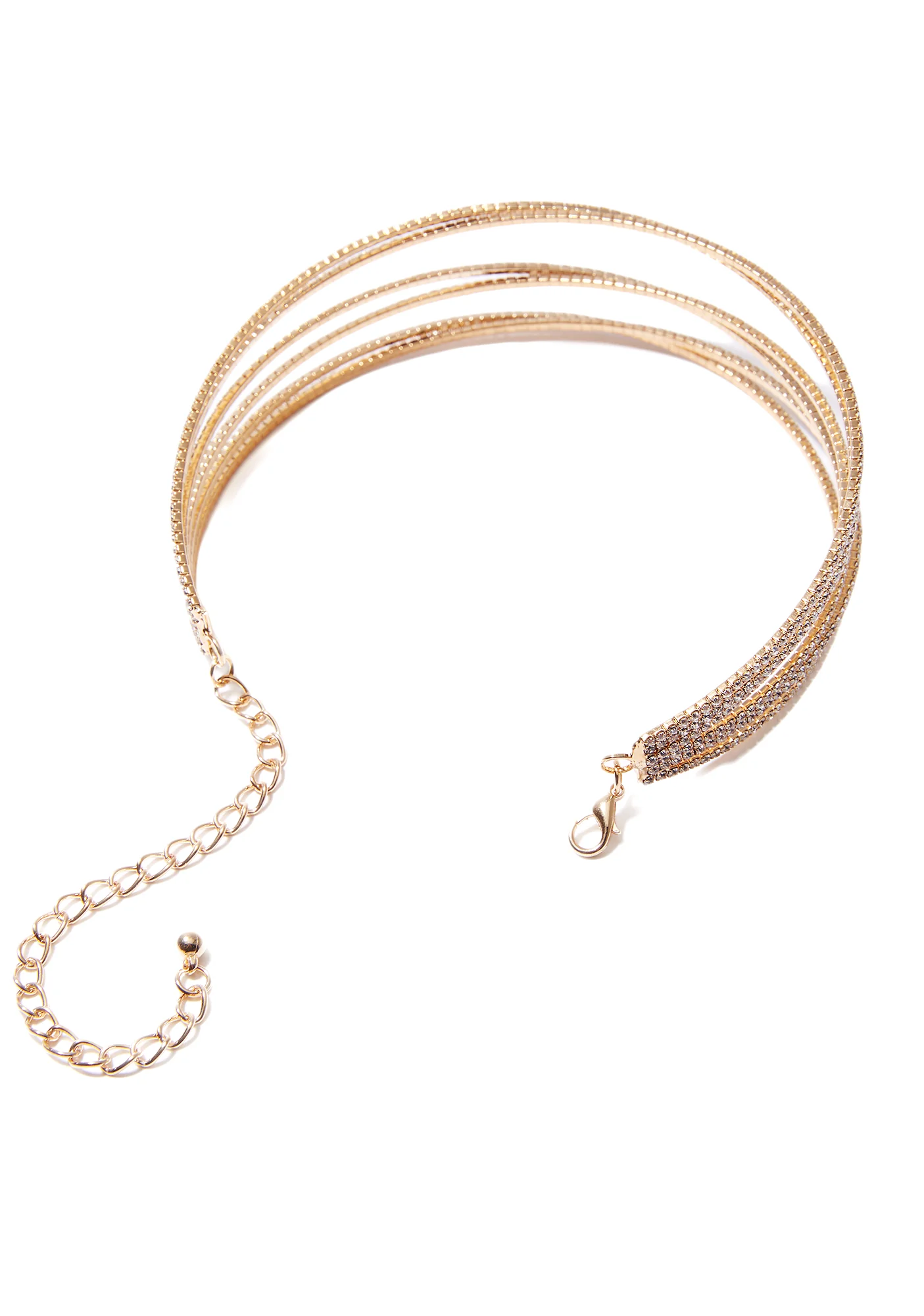 Glammed Up Rhinestone Choker - Image 6