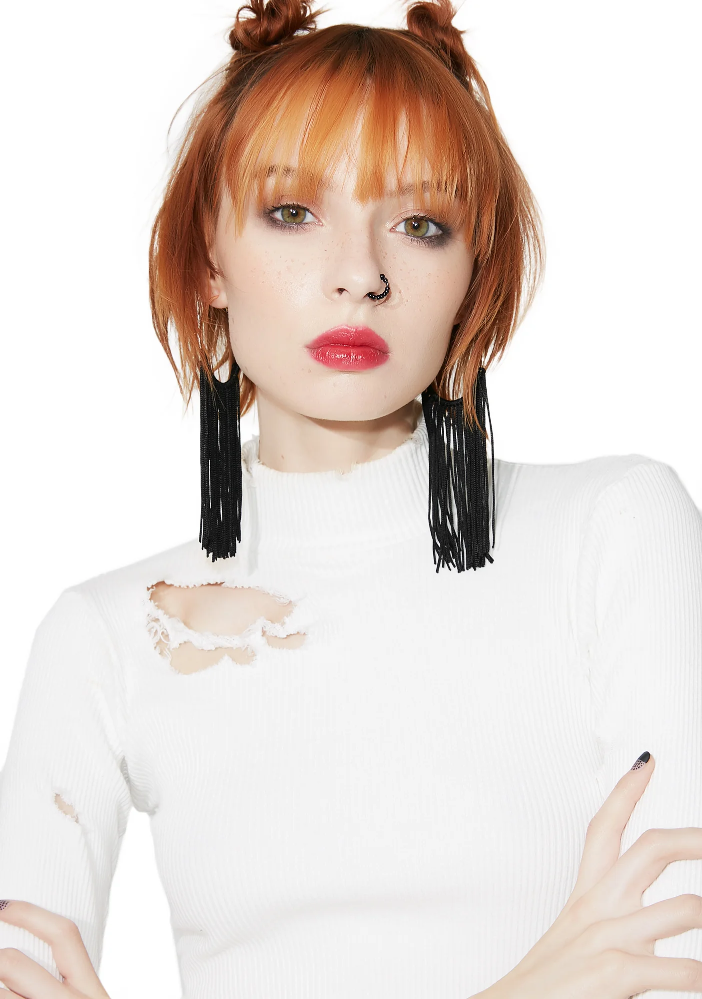 Gone Haywire Fringe Hoops - Image 4