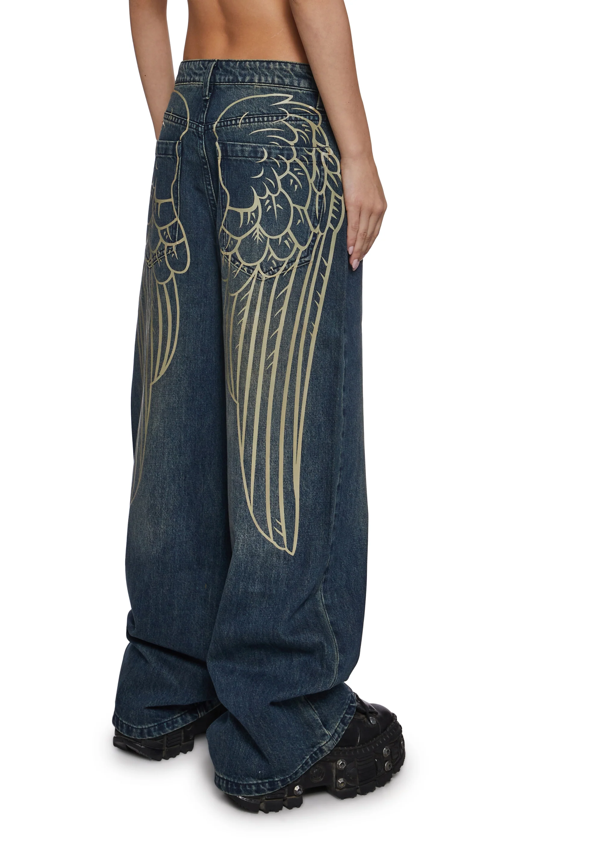 Halo On Earth Denim Jeans - Image 4