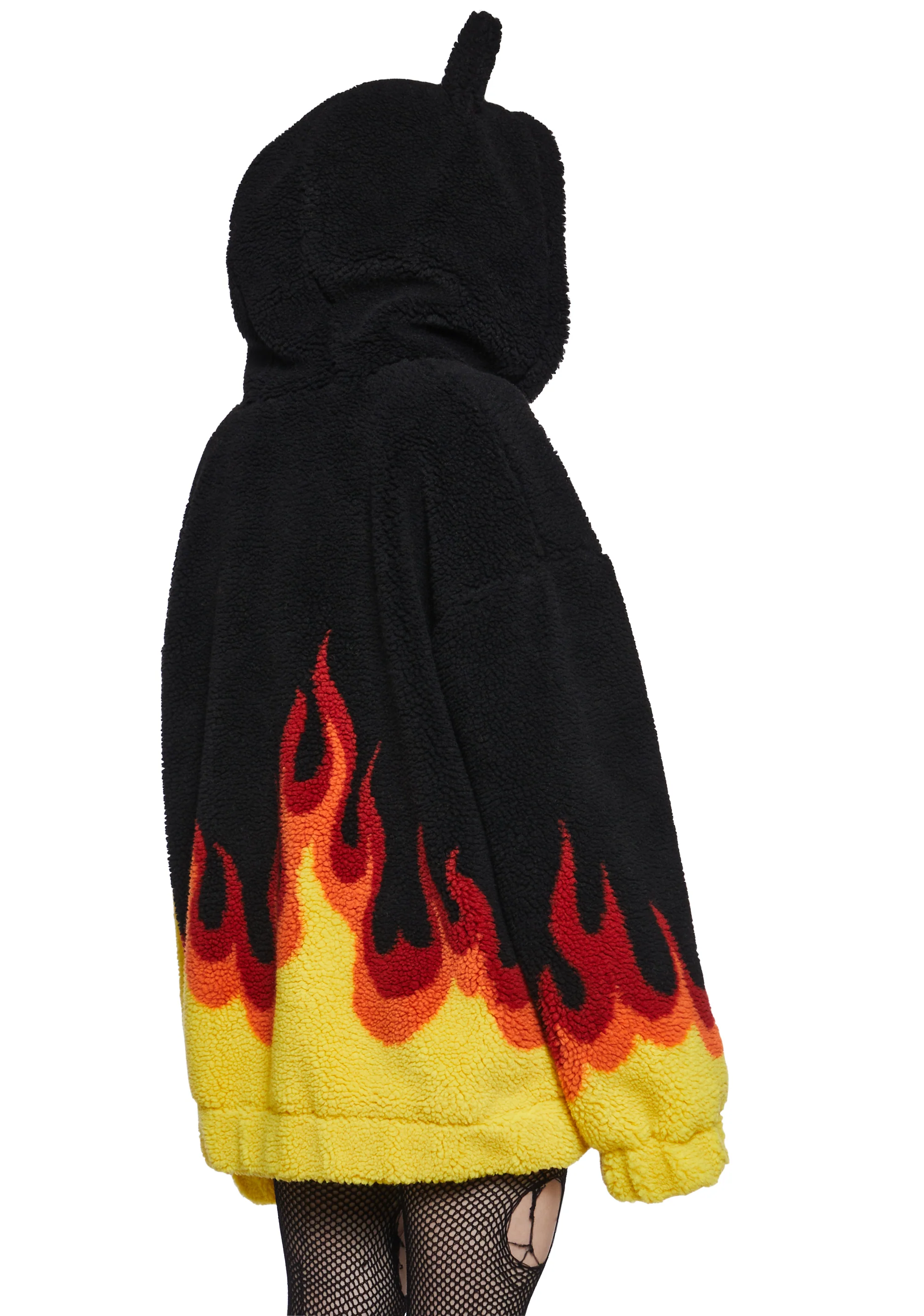 Hellfire Event Hooded Sherpa Jacket - Image 4