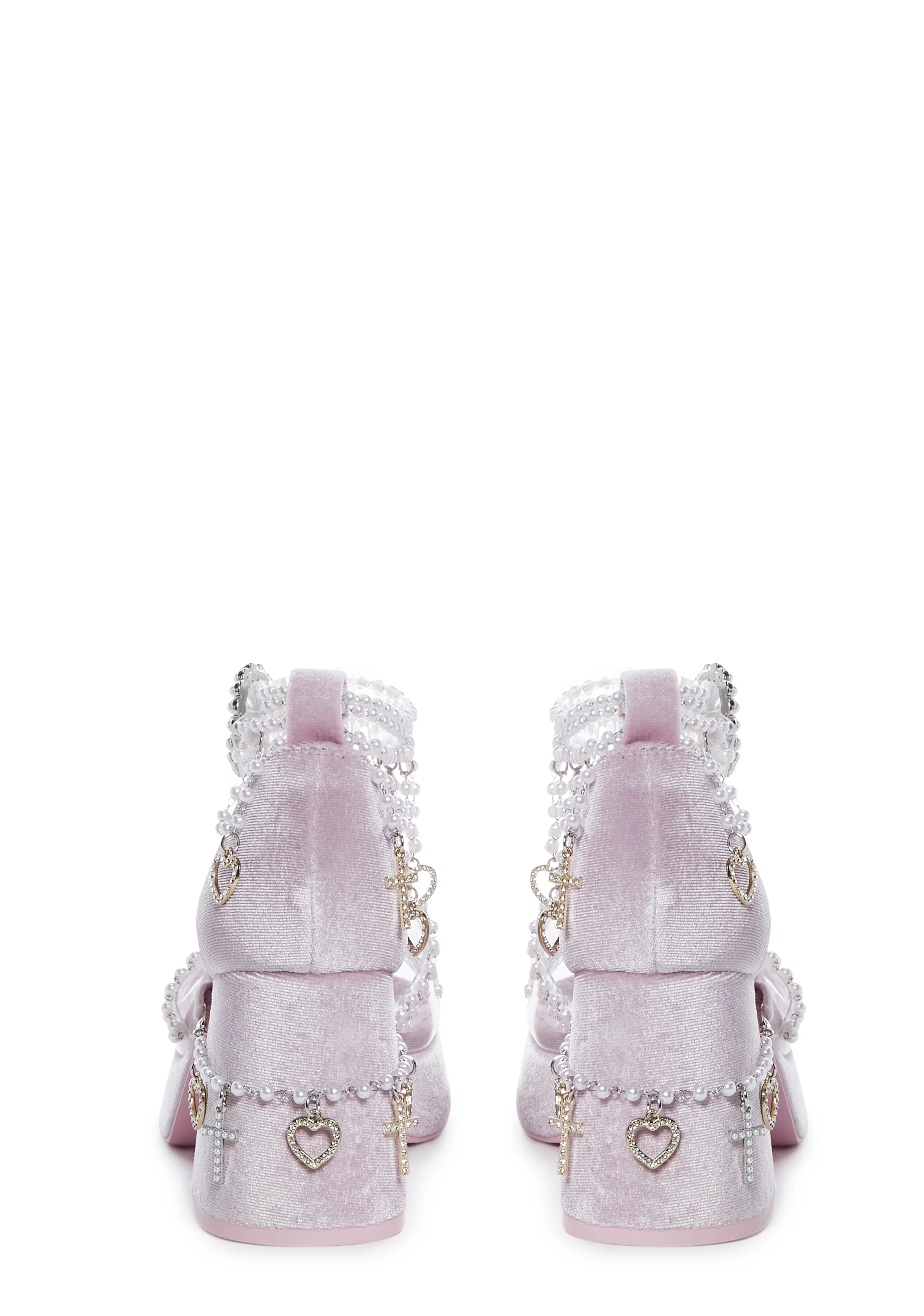 Holy Revelation Platform Sandals - Pink - Image 4