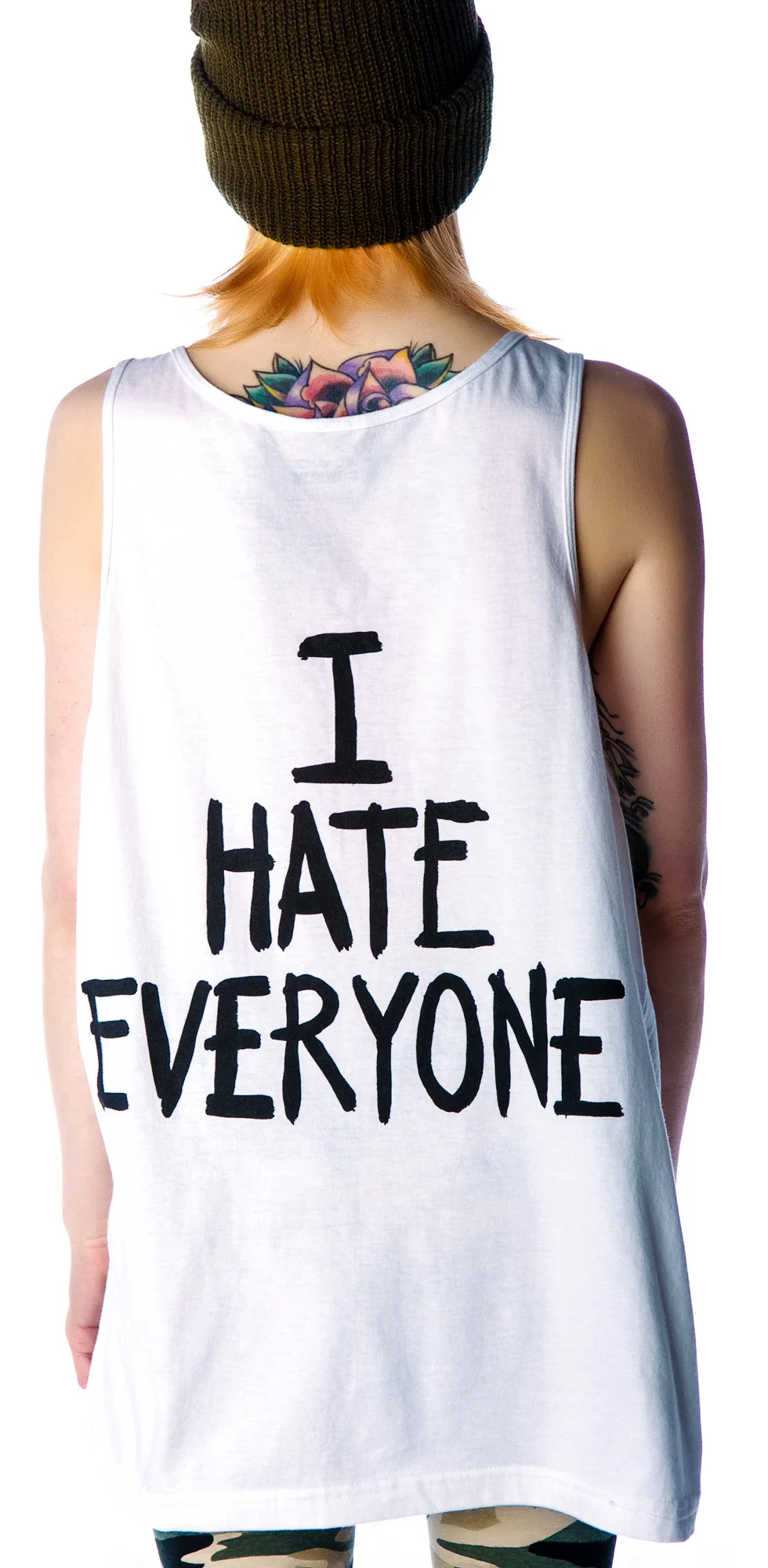I Hate Everyone Favorite Unisex Tank Top - Image 3