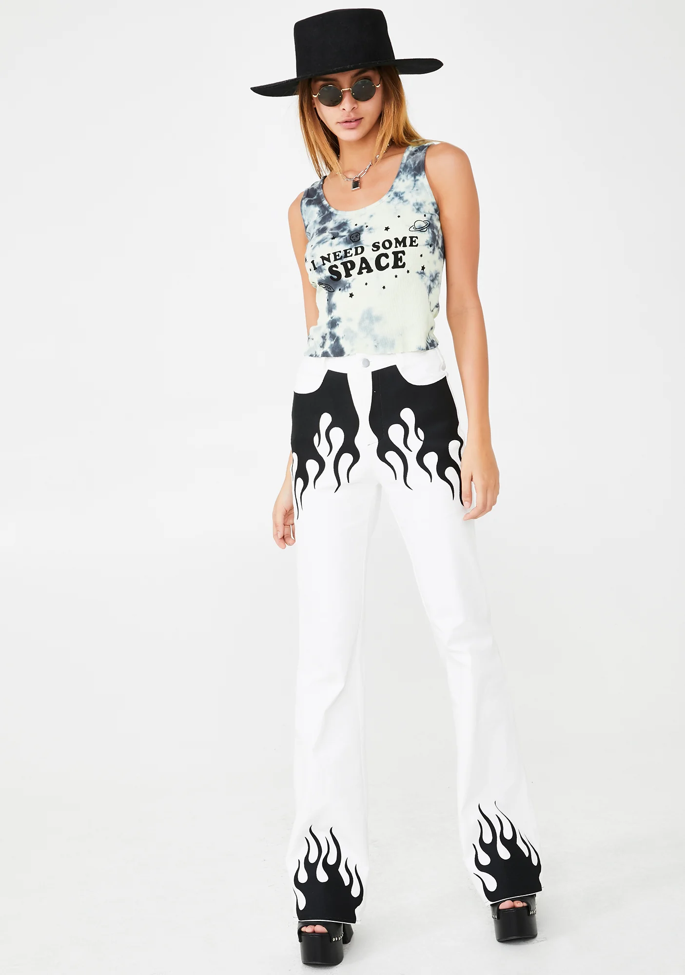 I Need Some Space Tie Dye Tank - Image 3