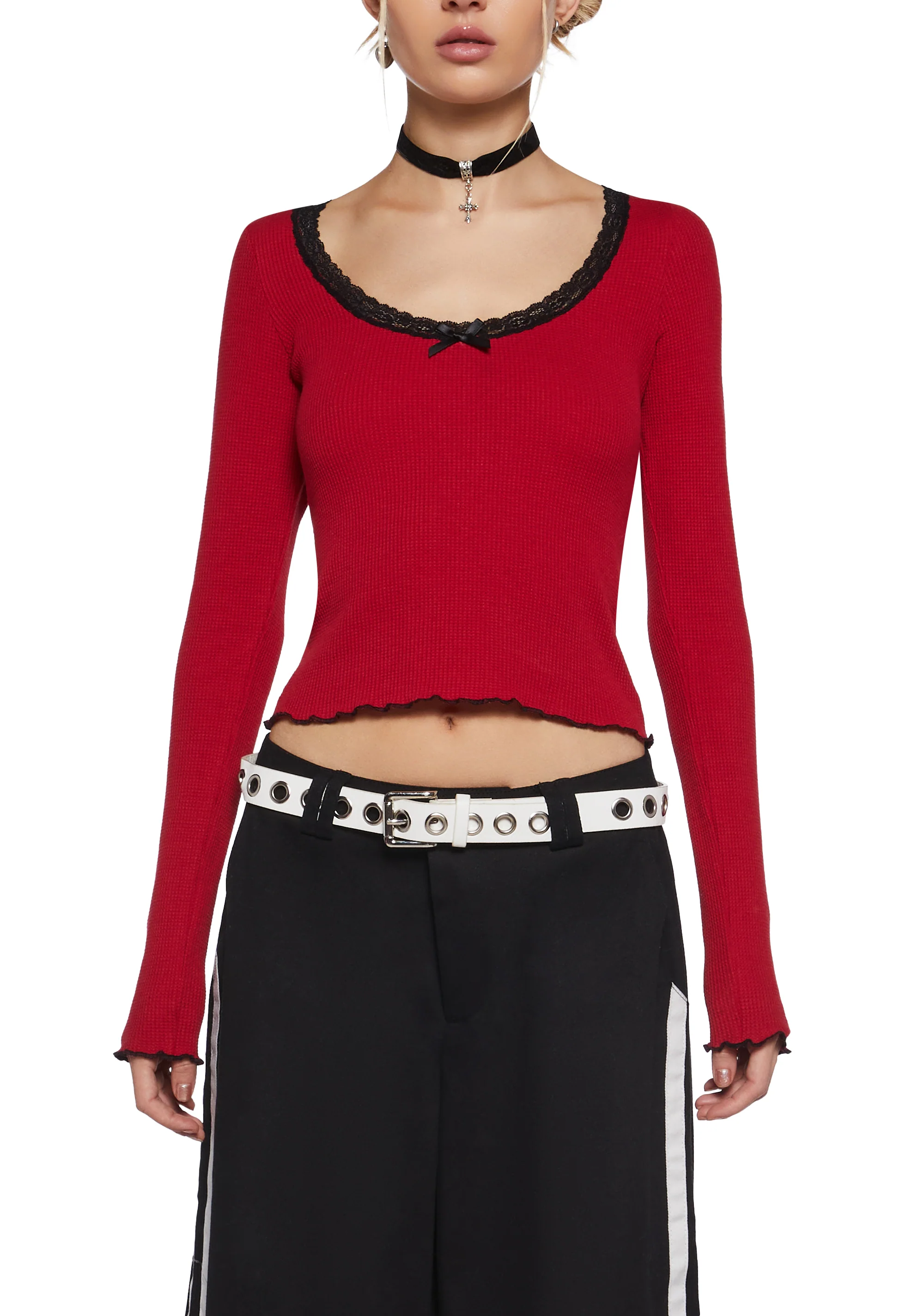 Ice Skate Date Thermal Top - Image 5