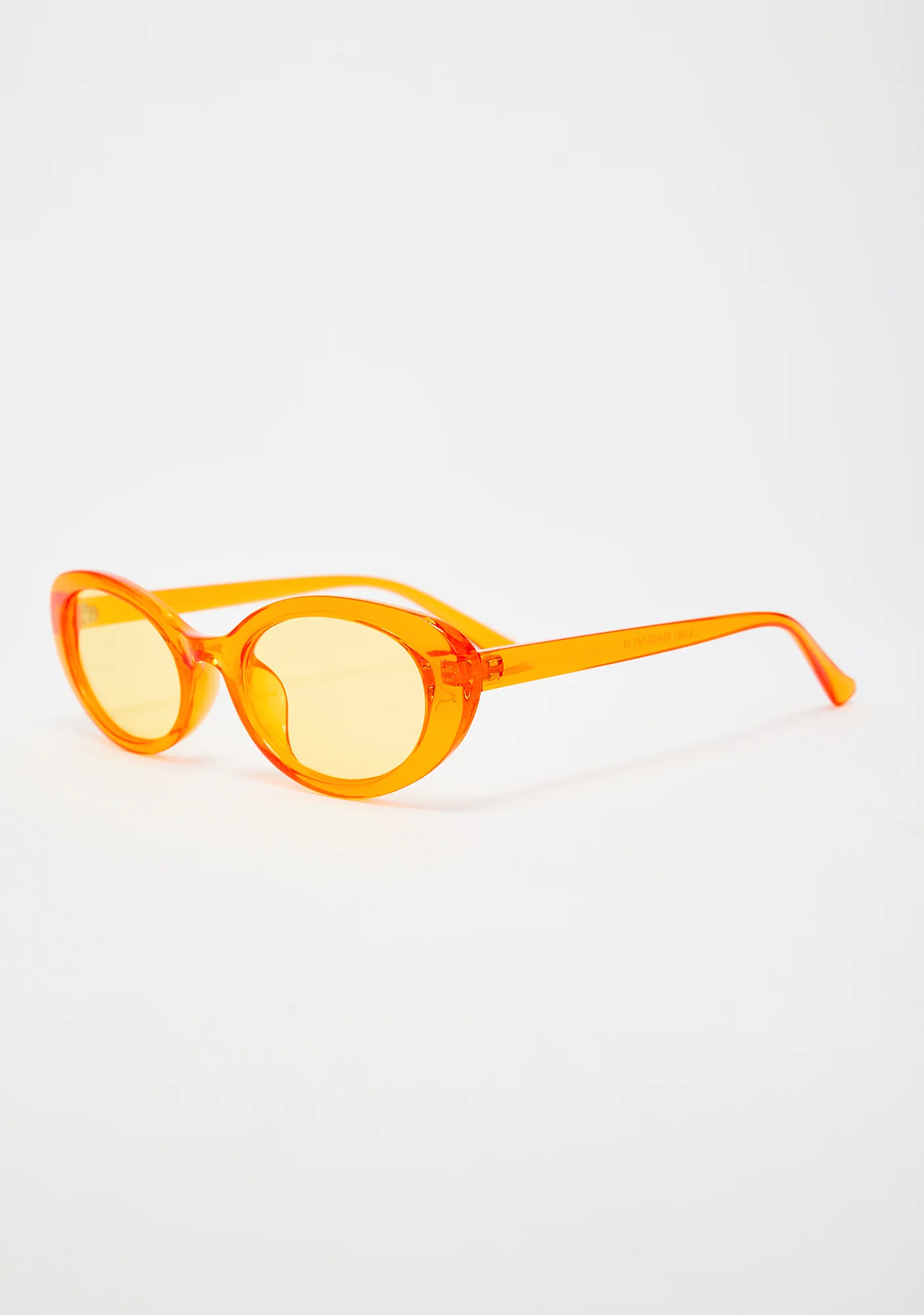 Juicy Talk To The Hand Clear Sunglasses - Image 3