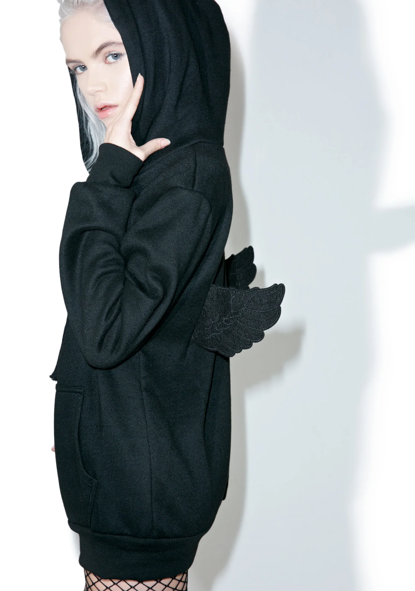 Lil Fallen Angel Oversized Hoodie - Image 3