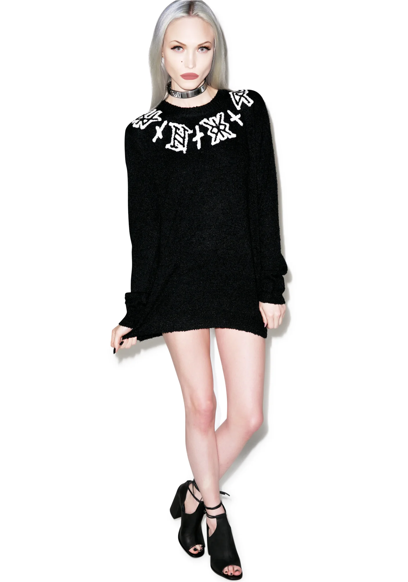 Logo Neck Sweater - Image 3