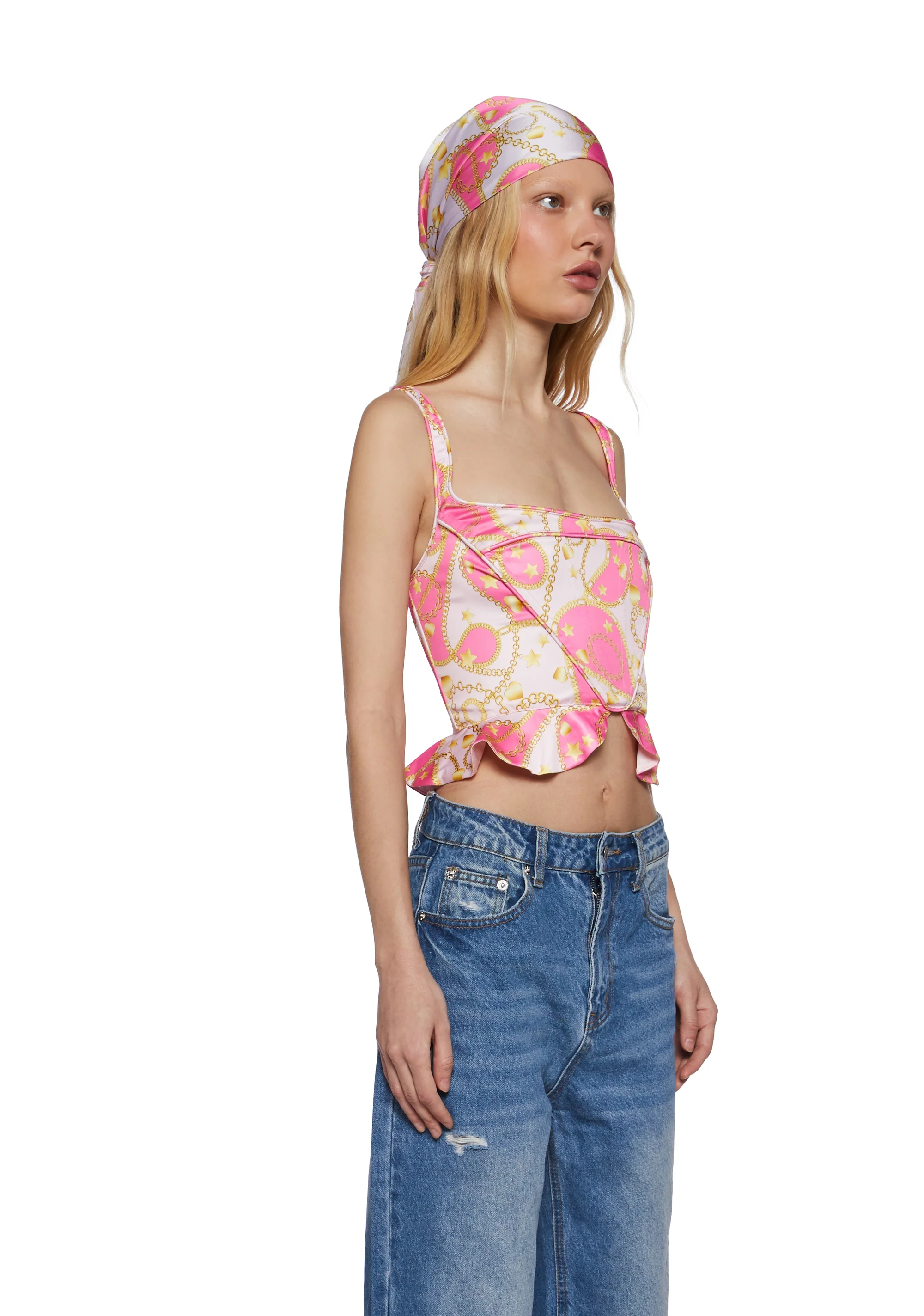 Made To Move Corset And Headscarf Set - Image 3