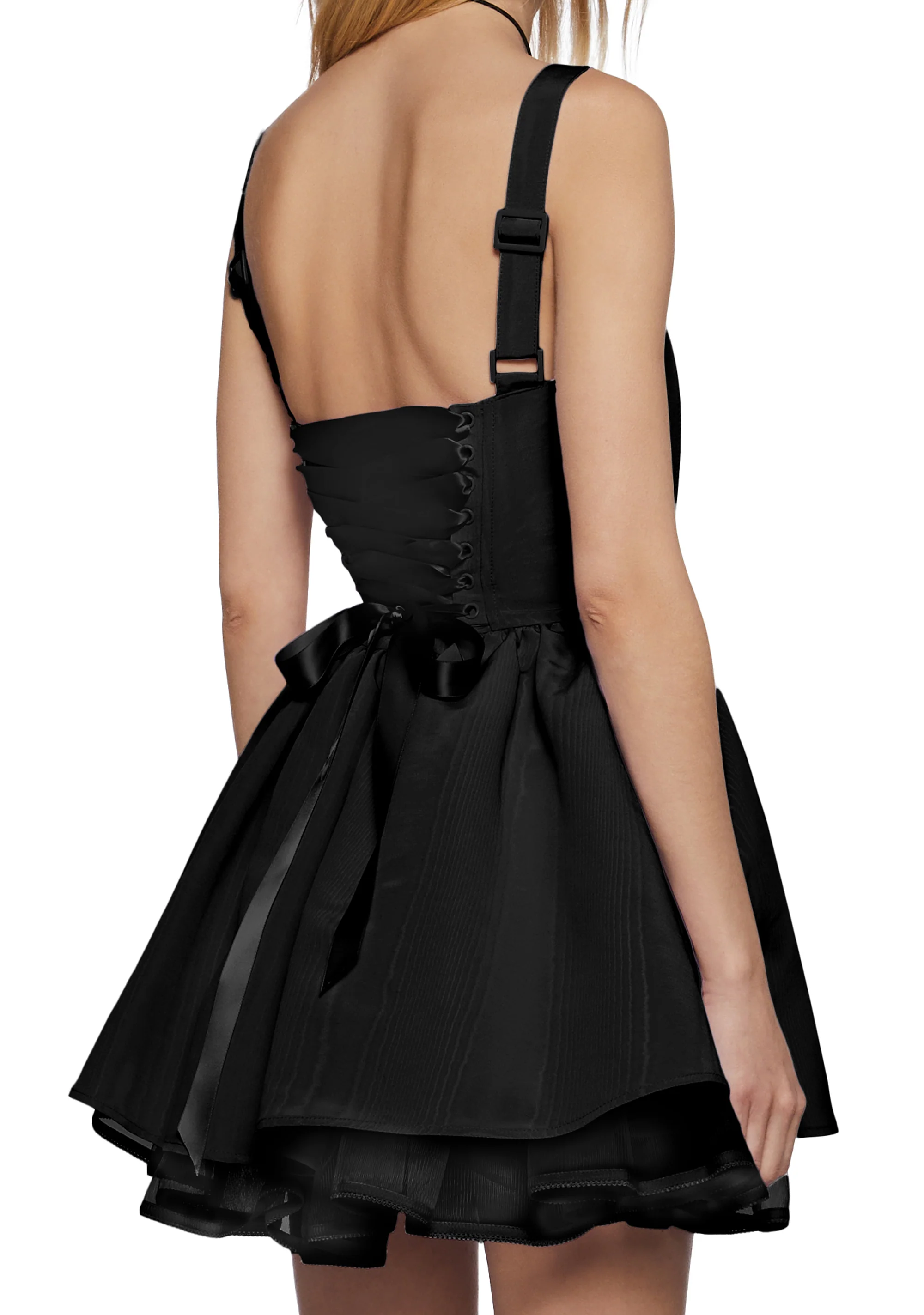 Magic Moves Corset Dress- Black - Image 5