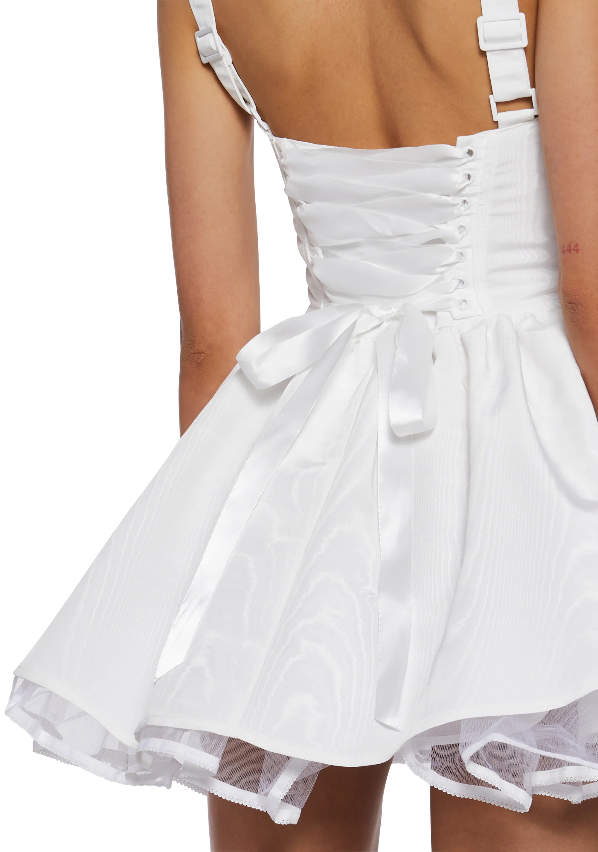 Magic Moves Corset Dress - White - Image 5