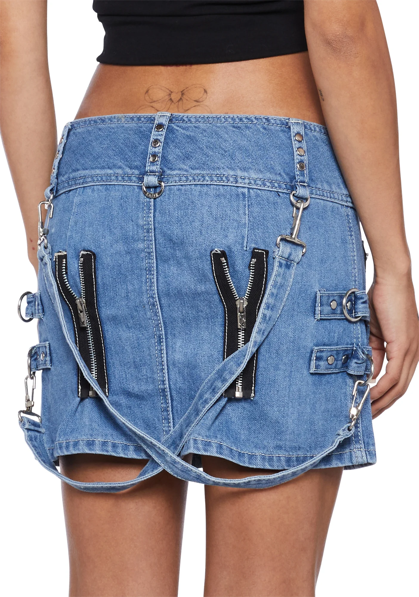 Mega Ring Skirt-Blue - Image 5