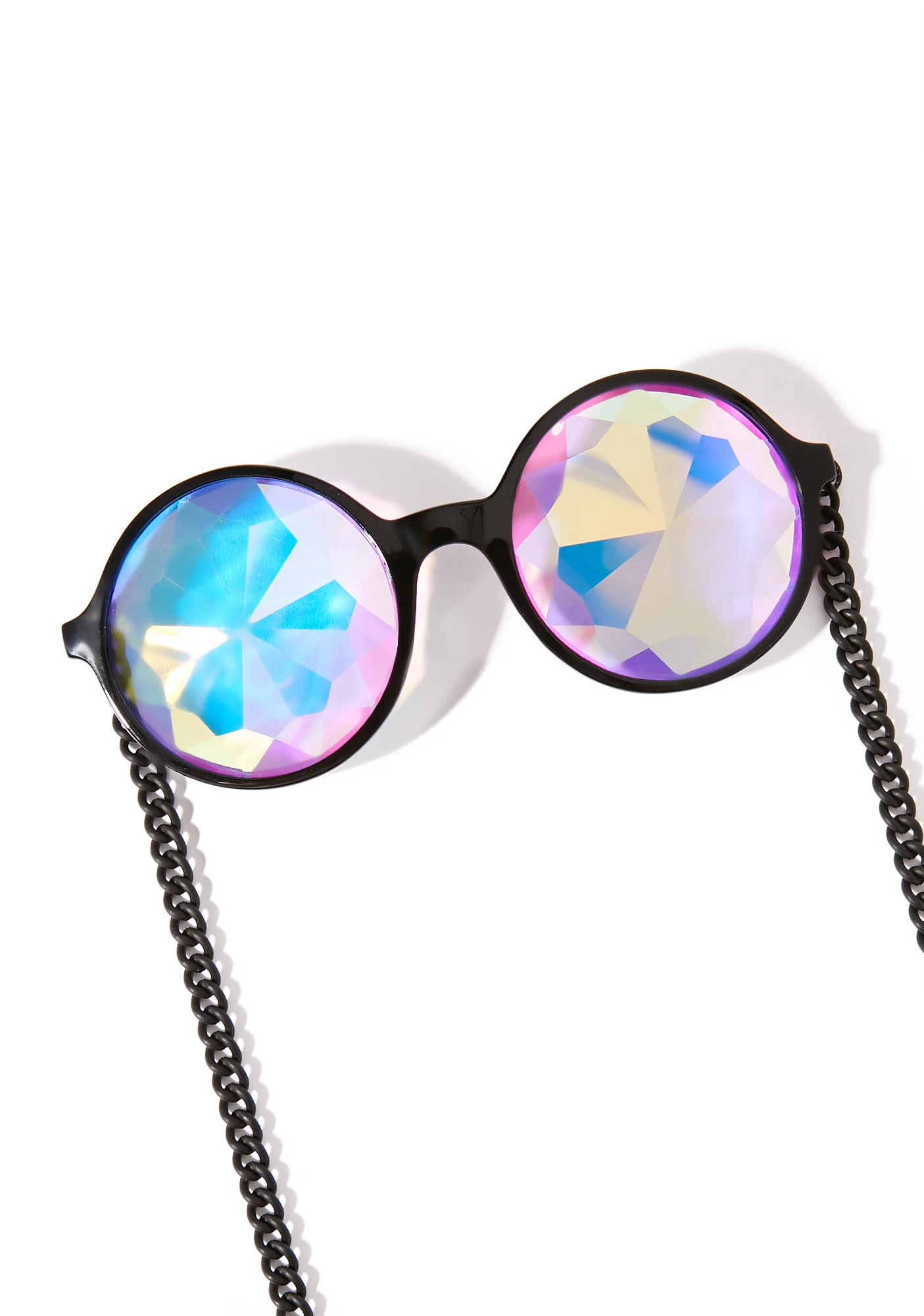 Mosaic Kaleidoscope Chain Glasses - Image 4
