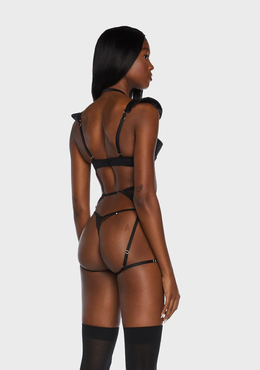 Noelle Satin Bra - Image 3