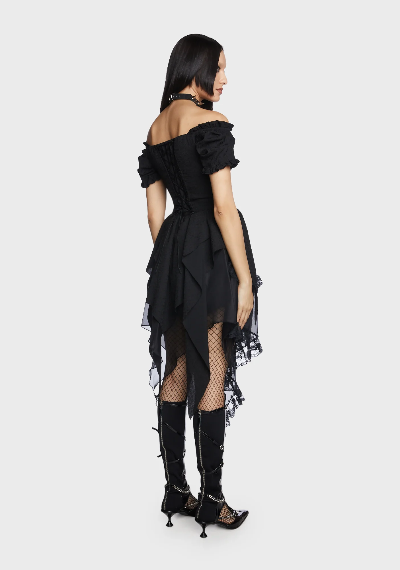 Off The Shoulder Mini Dress - Image 3