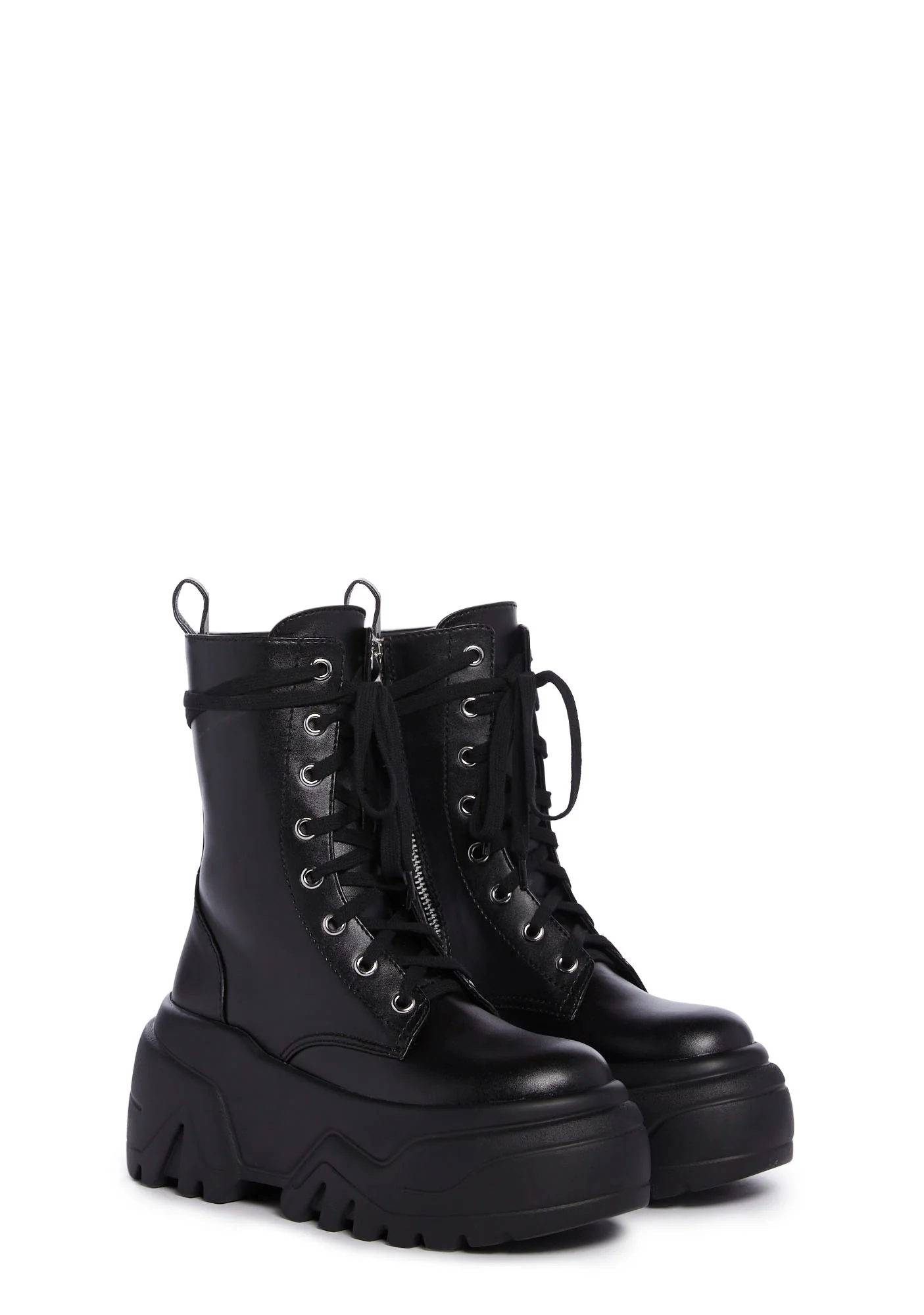 Optical Fuse Combat Boots - Black - Image 3