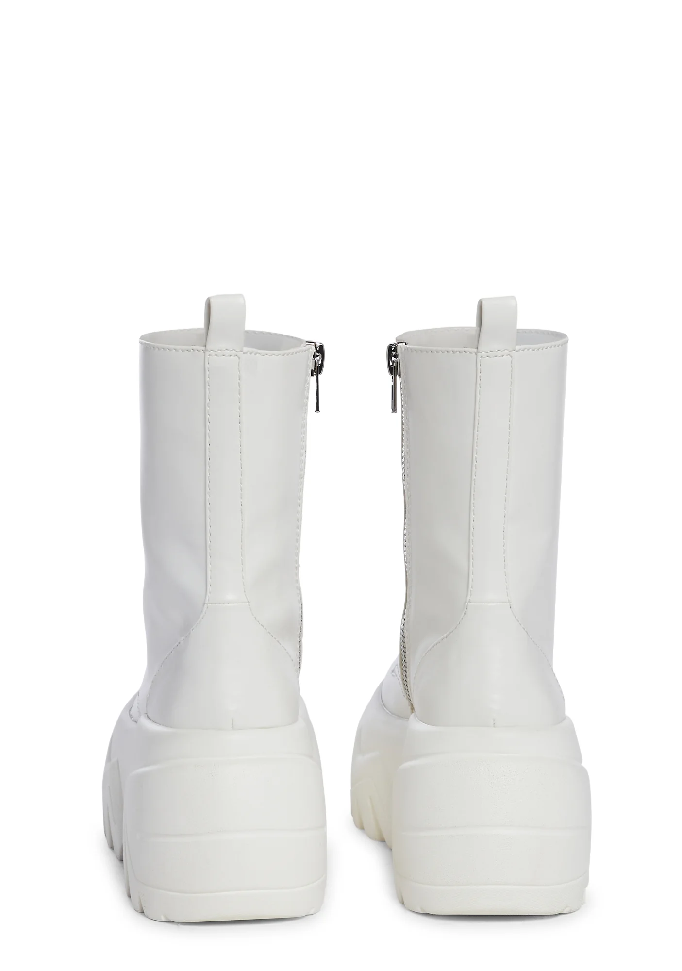 Optical Fuse Combat Boots - White - Image 4