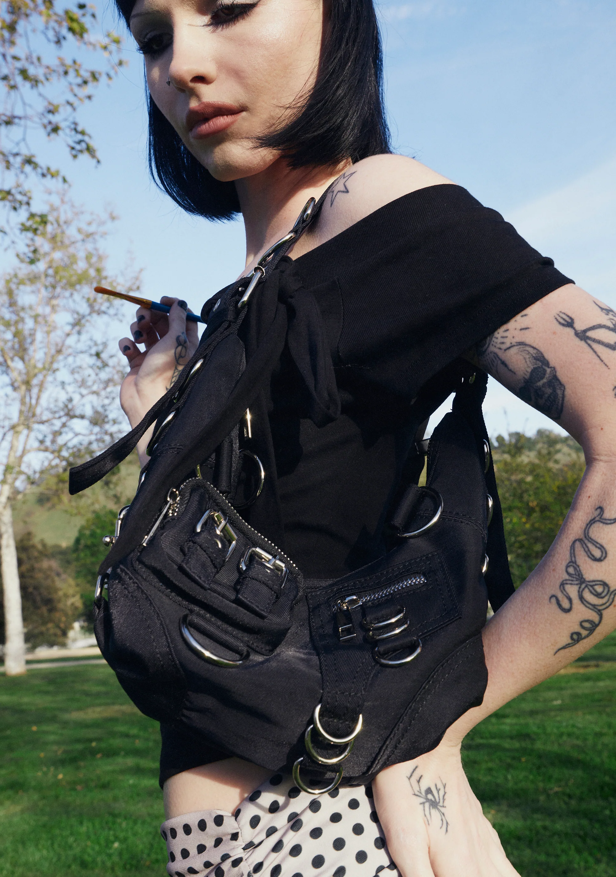 Personal Anthem Shoulder Bag - Black - Image 6