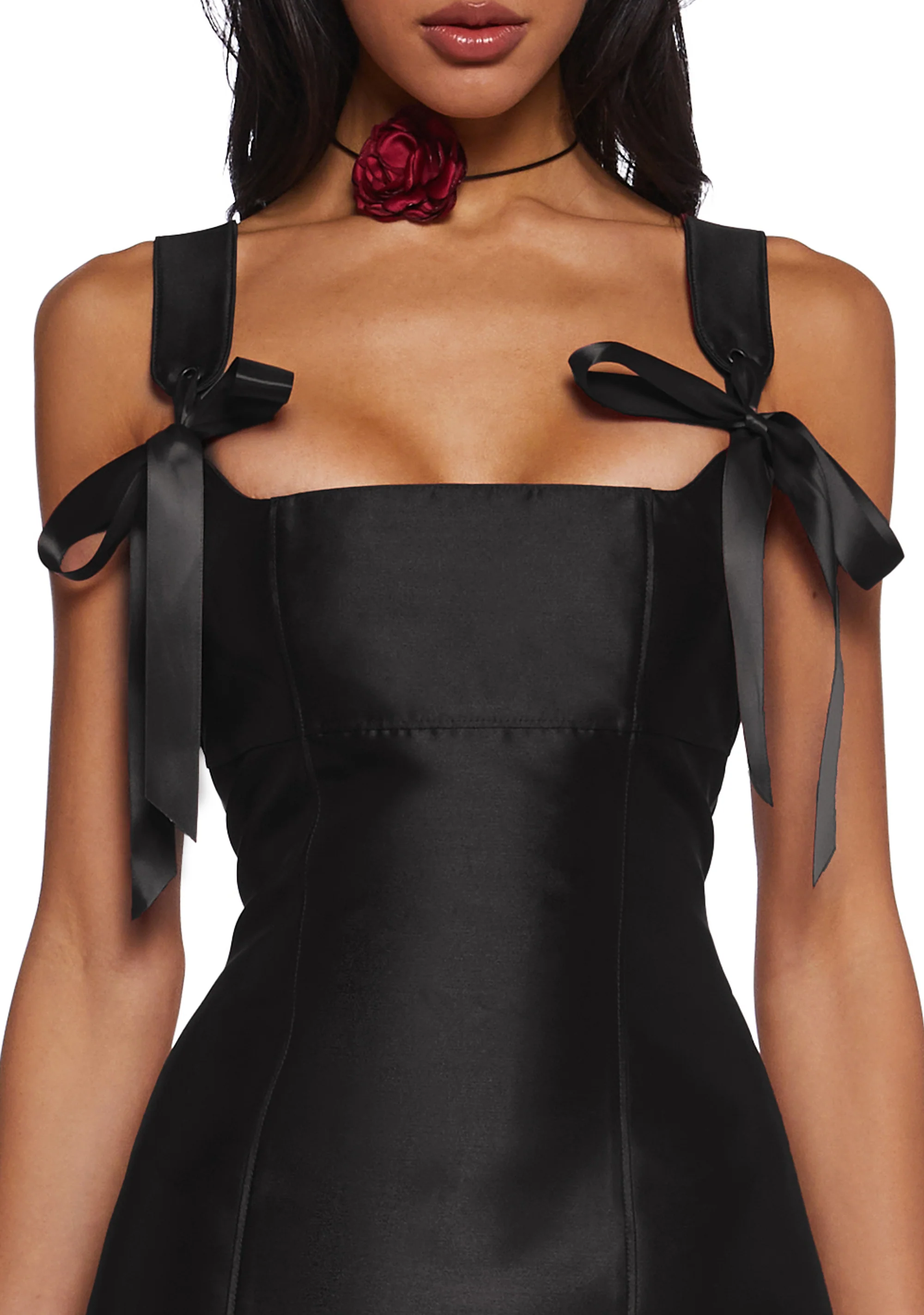 Pixie Stardust Mini Dress - Black - Image 5