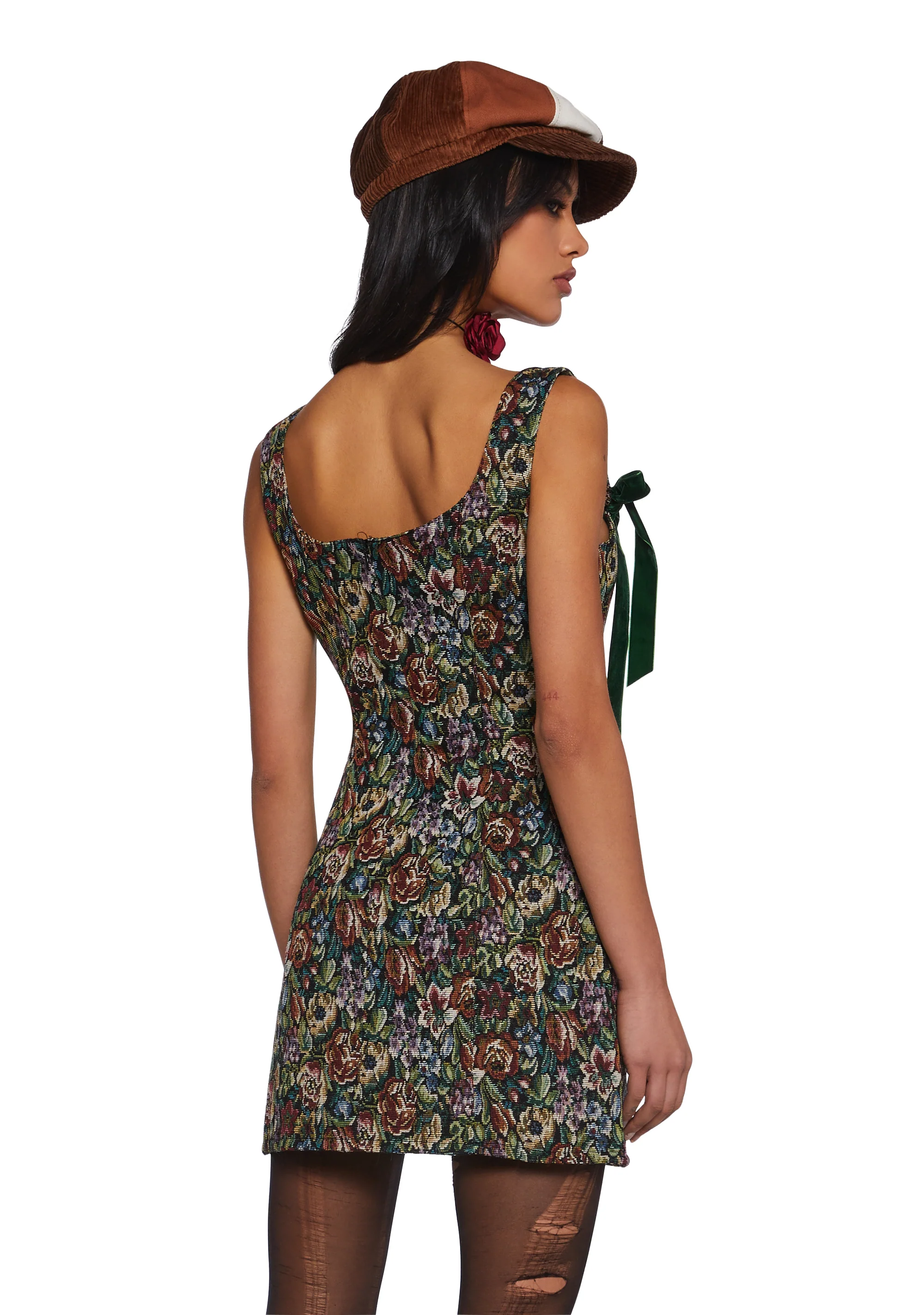Pixie Stardust Mini Dress - Jacquard - Image 5