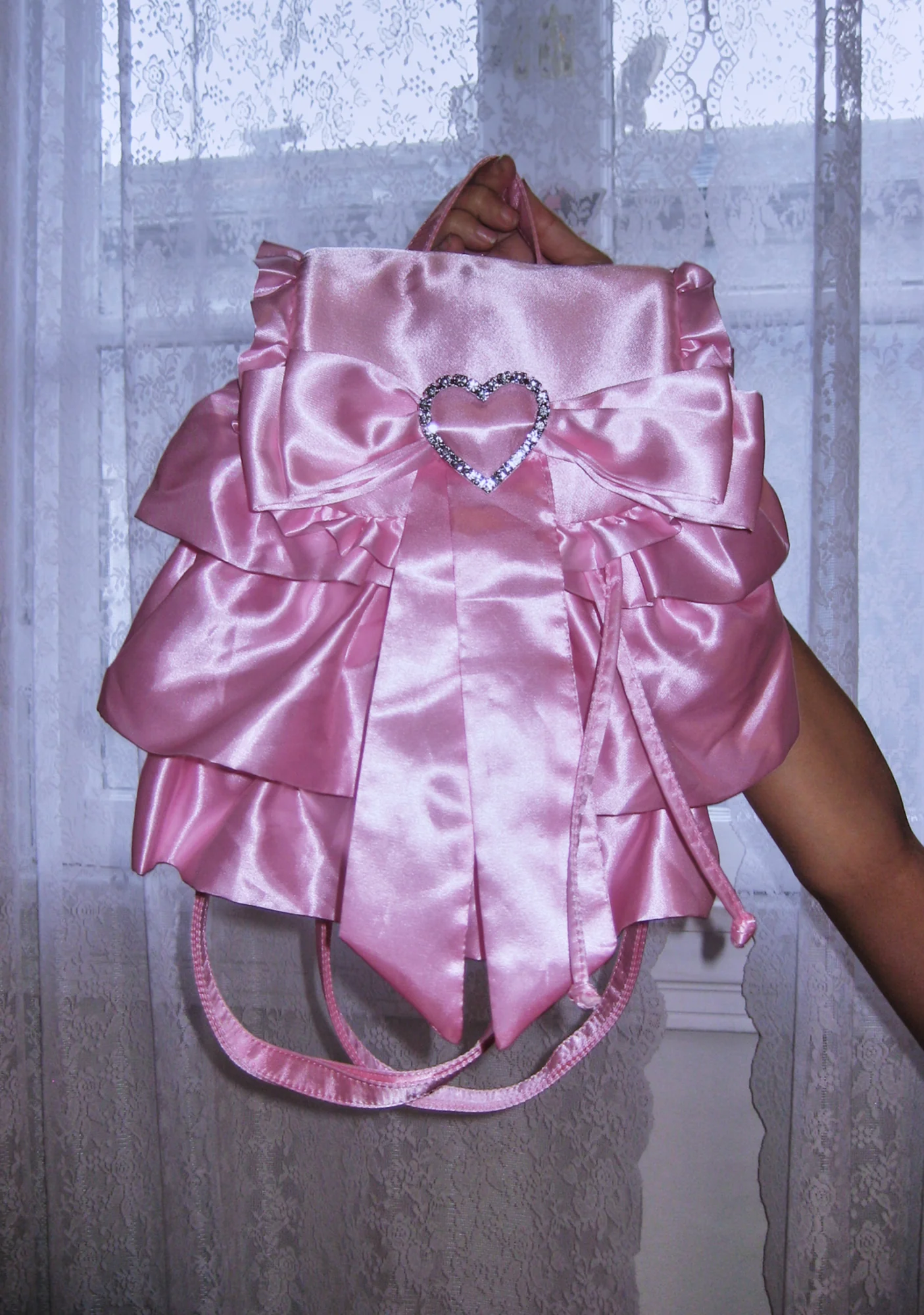 Preppy Plot Mini Backpack - Pink - Image 7