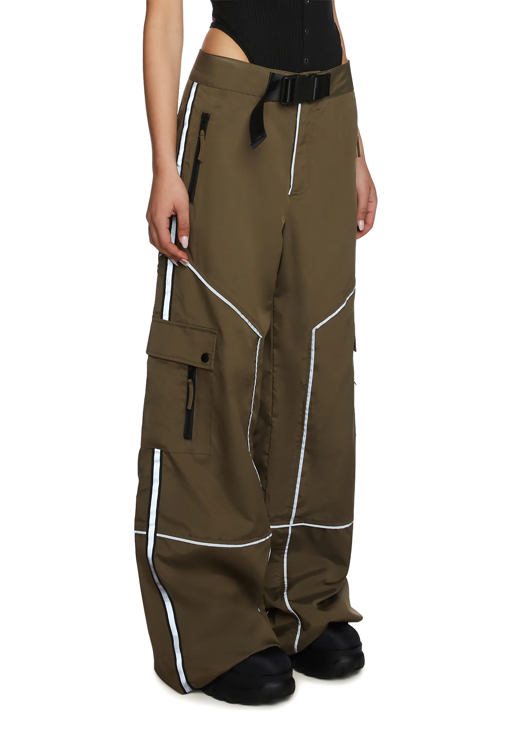 Prove You Wrong Wide Leg Pants - Olive - Image 3