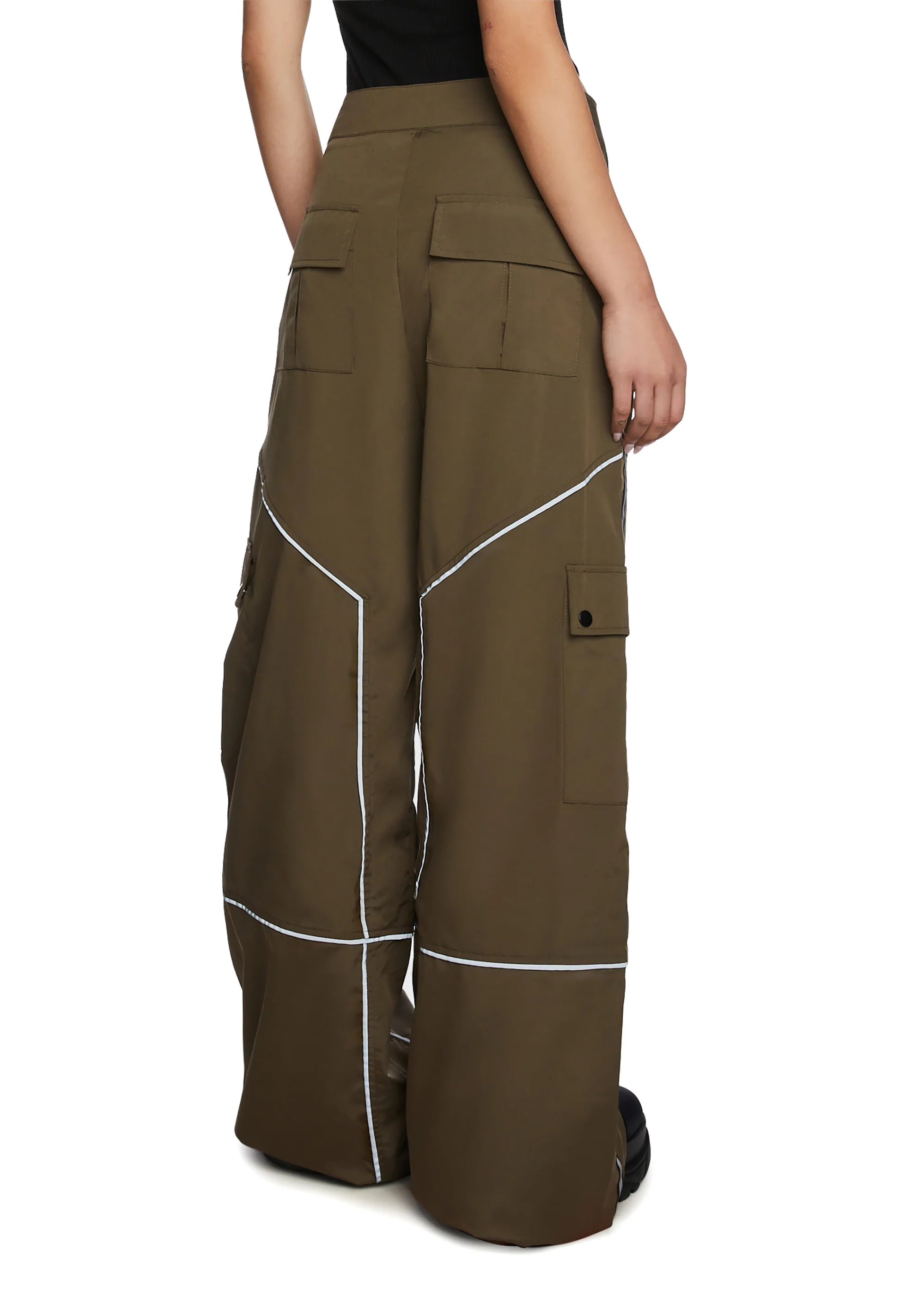 Prove You Wrong Wide Leg Pants - Olive - Image 4