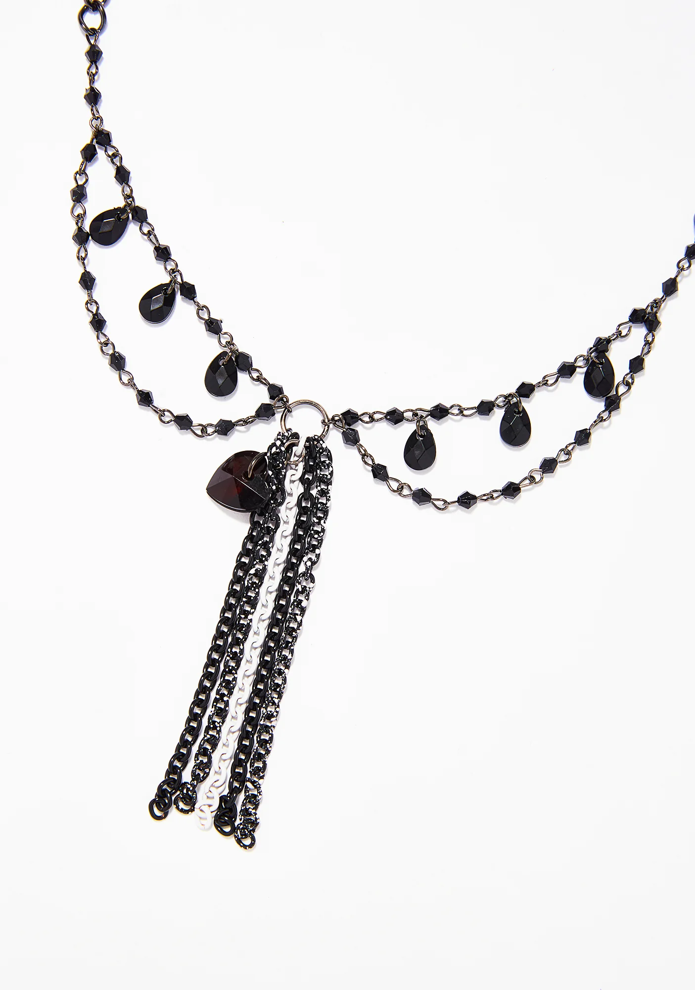Queen Of Darkness Tassel Necklace - Image 3