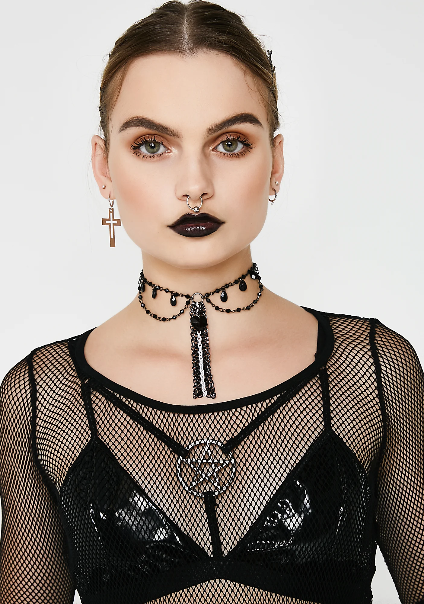 Queen Of Darkness Tassel Necklace - Image 5