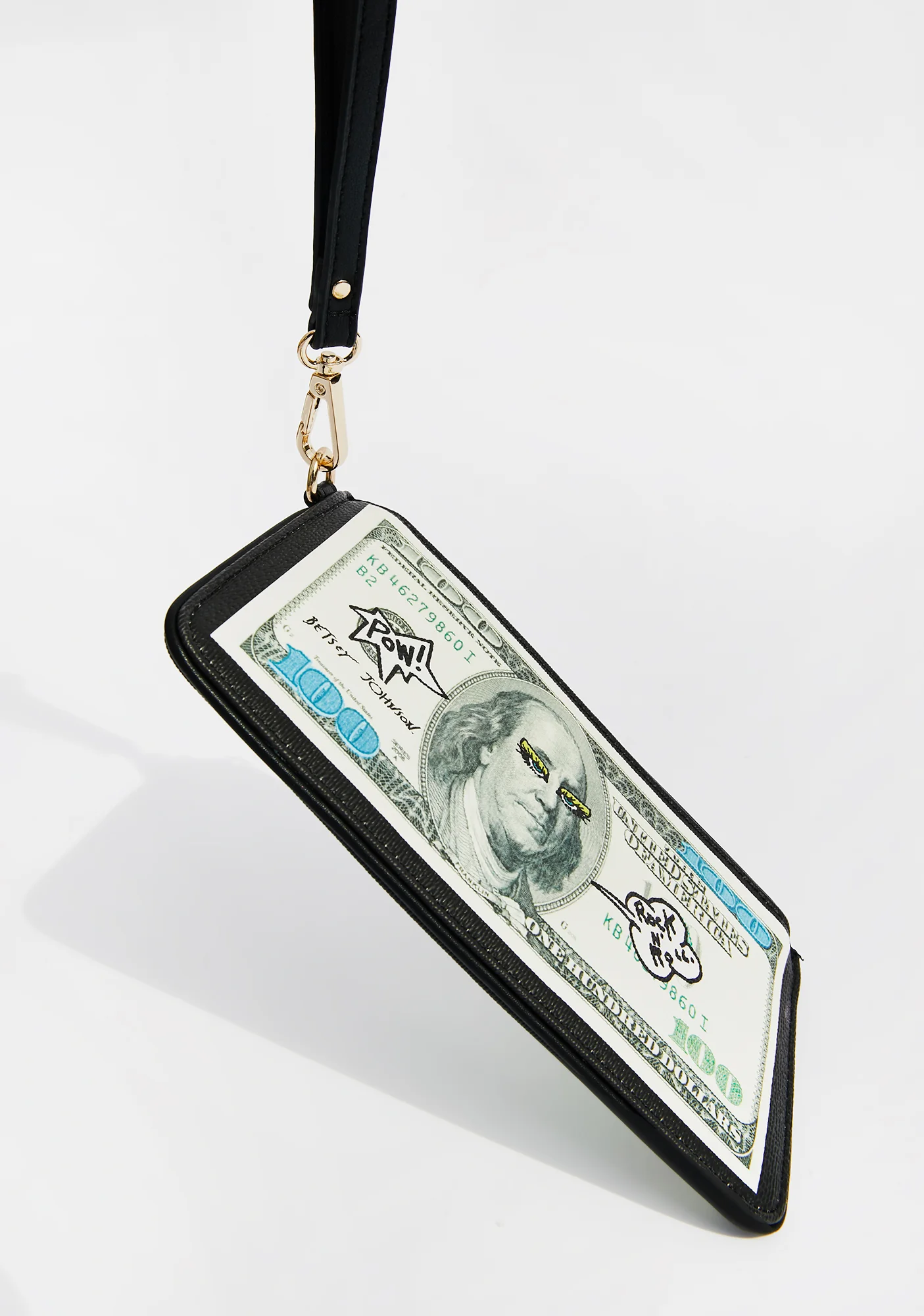 Rockin' Benjamin Wristlet Wallet - Image 3