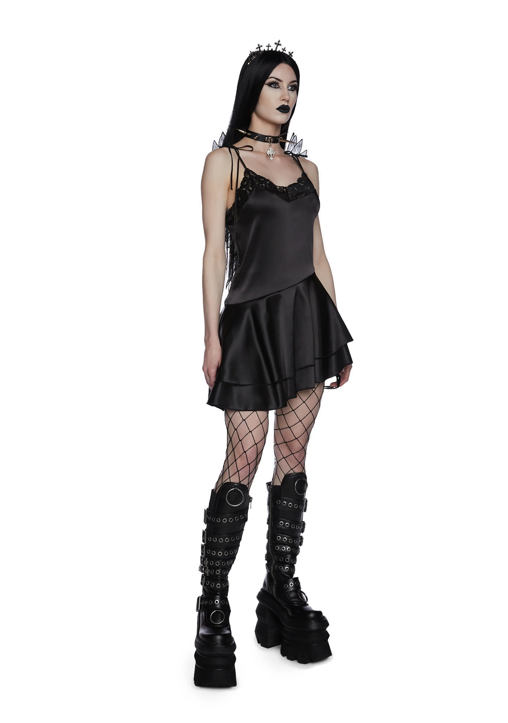 Seraphs And Sinners Mini Dress - Image 5