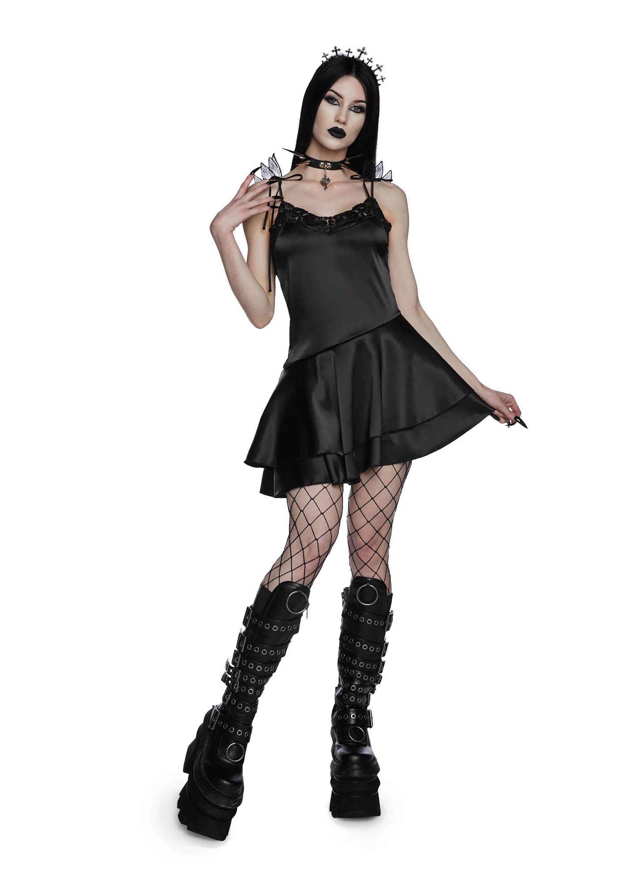 Seraphs And Sinners Mini Dress - Image 6