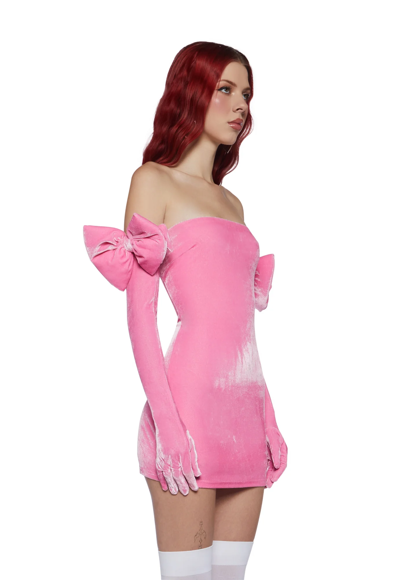 Pretty Perfection Mini Dress Set- Pink - Image 3