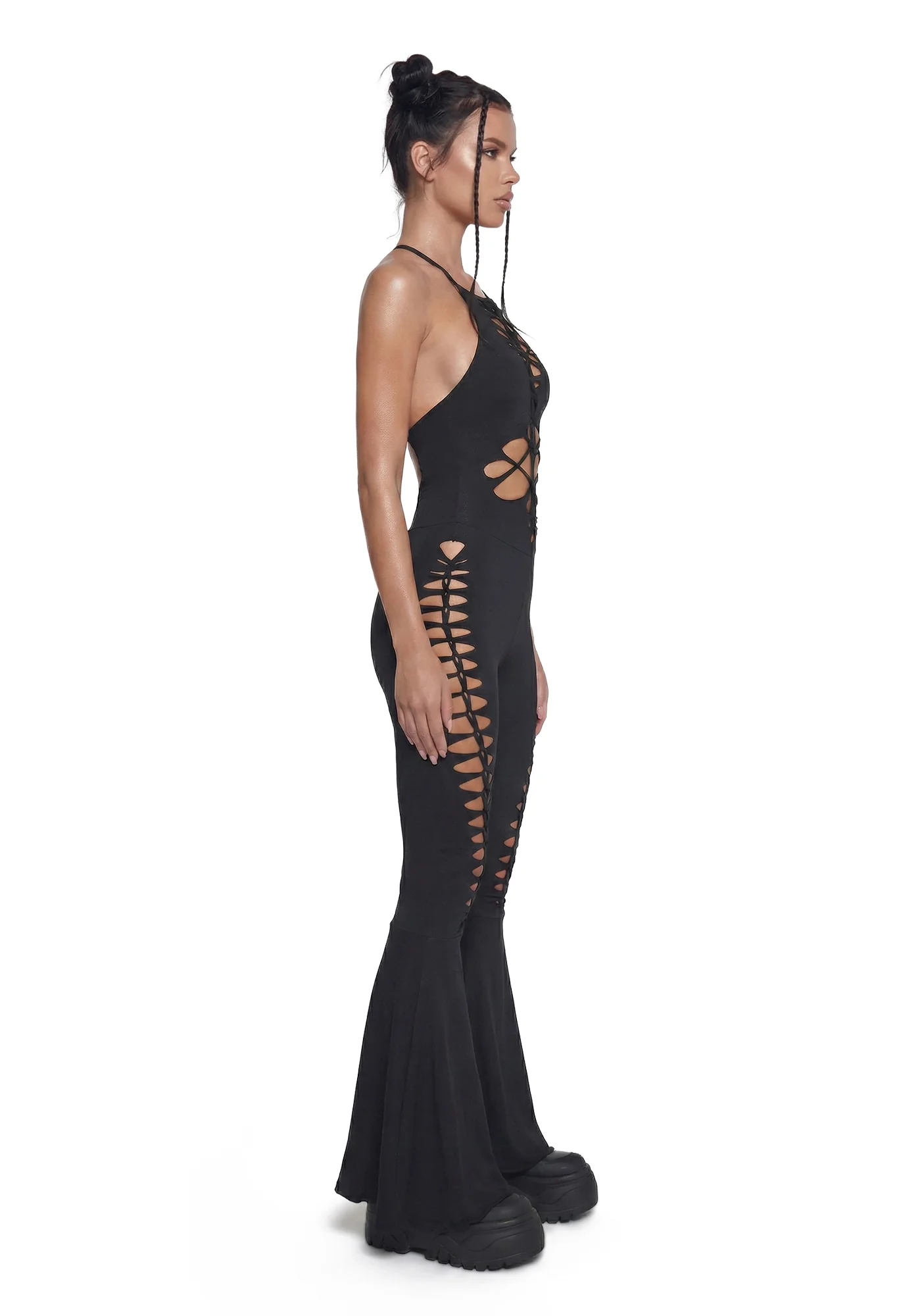 Submerged Ecstasy Cut Out Jumpsuit - Image 3