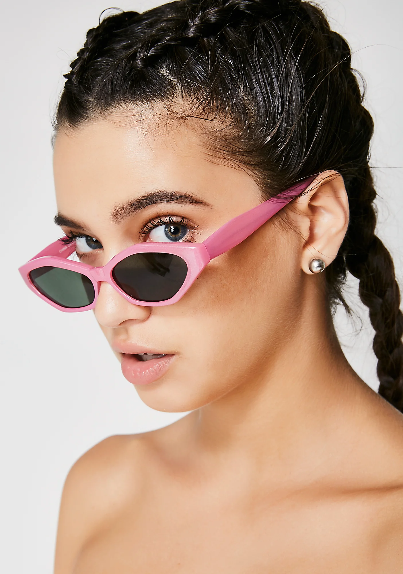 Sugar Stop N' Stare Oval Sunglasses - Image 4